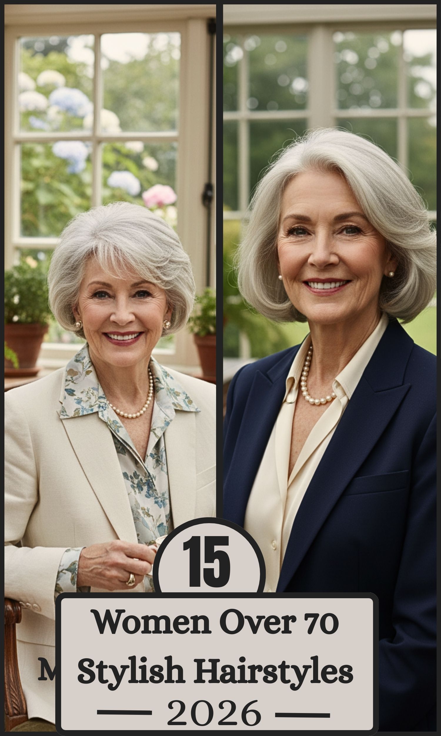 15 Timeless and Stylish Hairstyles Women Over 70 Adore