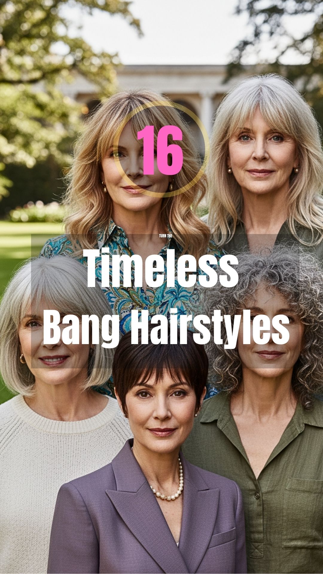 16 Bang Hairstyles That Make Timeless Beauty Effortless for Women Over 60