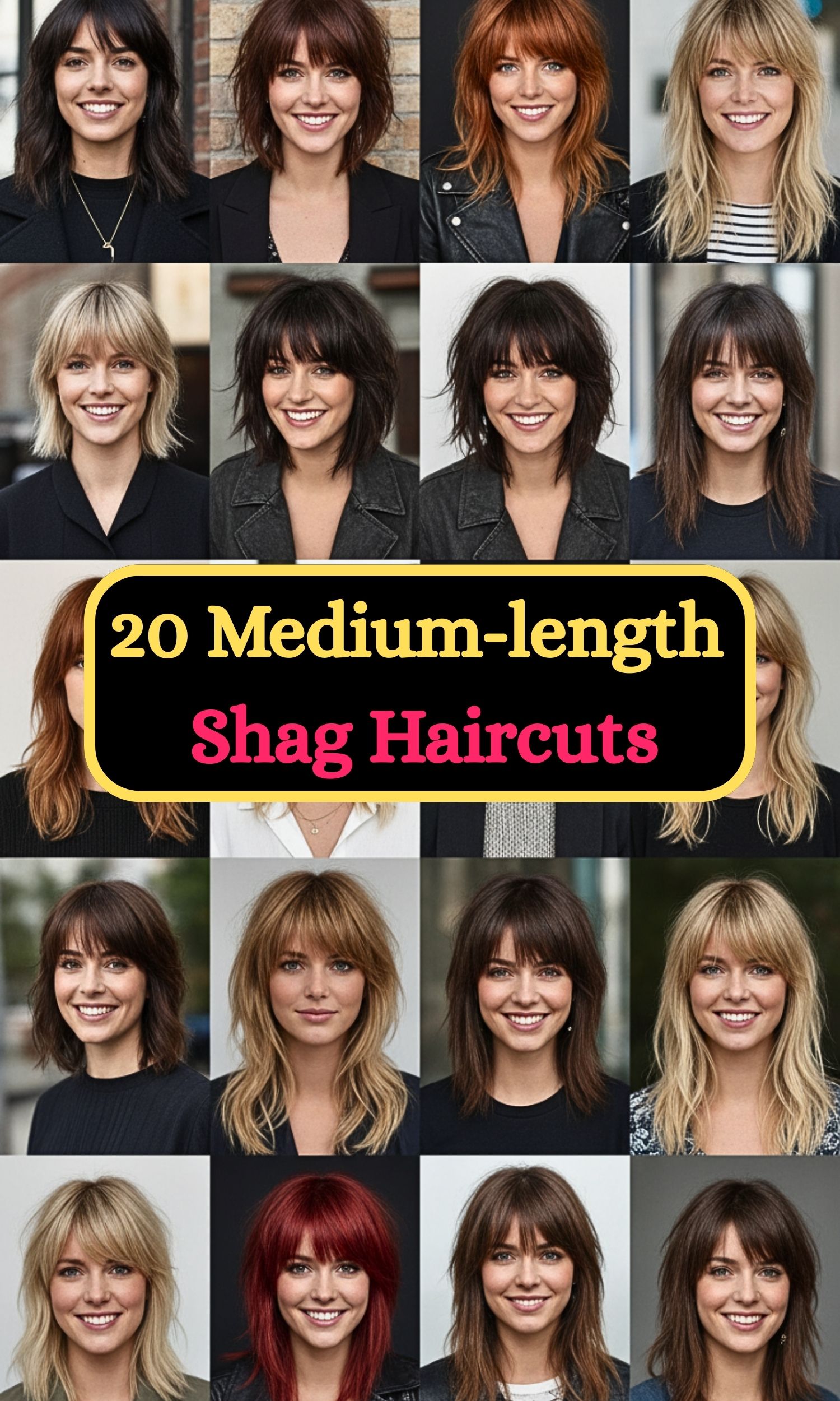 20 Medium-Length Shag Haircuts That Show This Trend Is Taking Over
