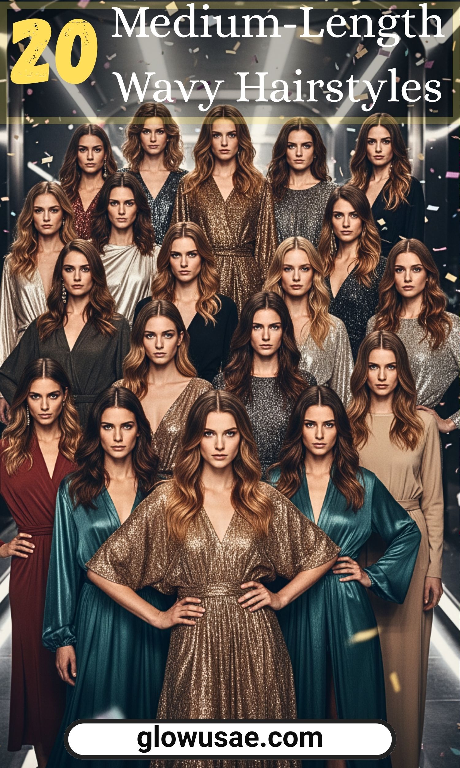 20 Medium-Length Wavy Hairstyles That Are Taking the Fashion World by Storm