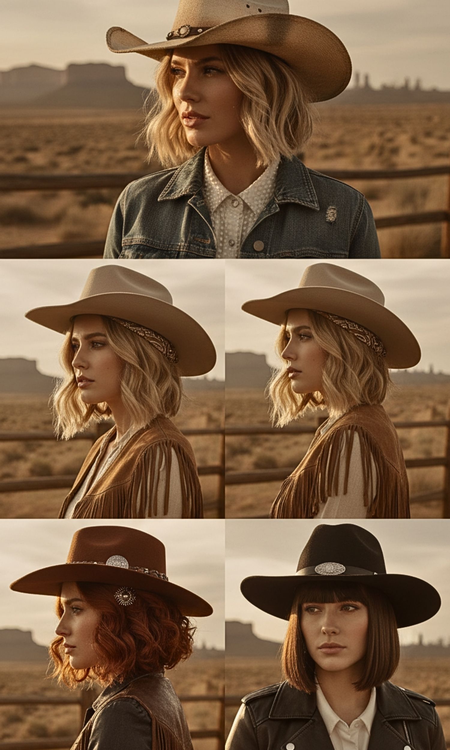 A Complete Breakdown of the Cowgirl Bob Trend