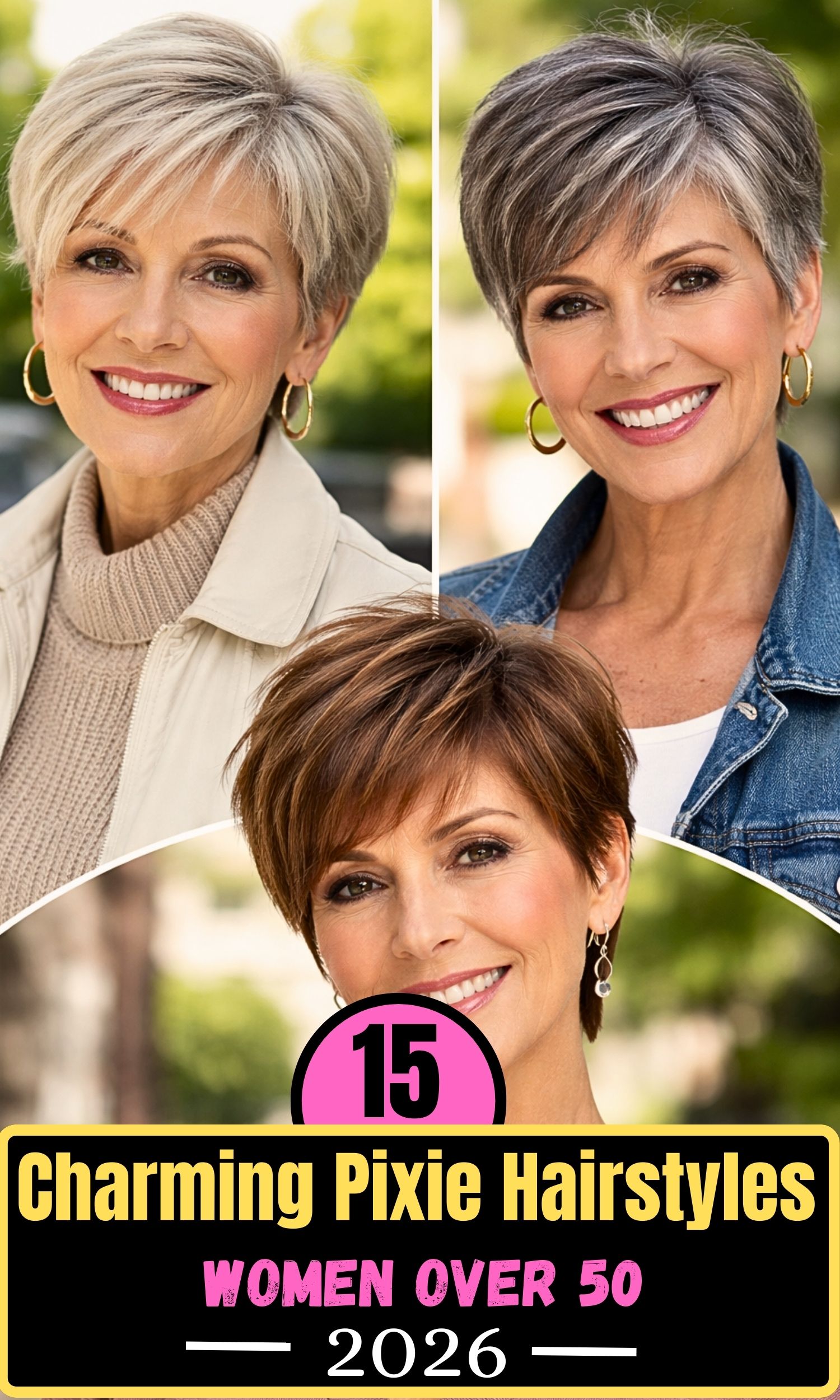 15 Charming Pixie Hairstyles Women Over 50 Are Loving