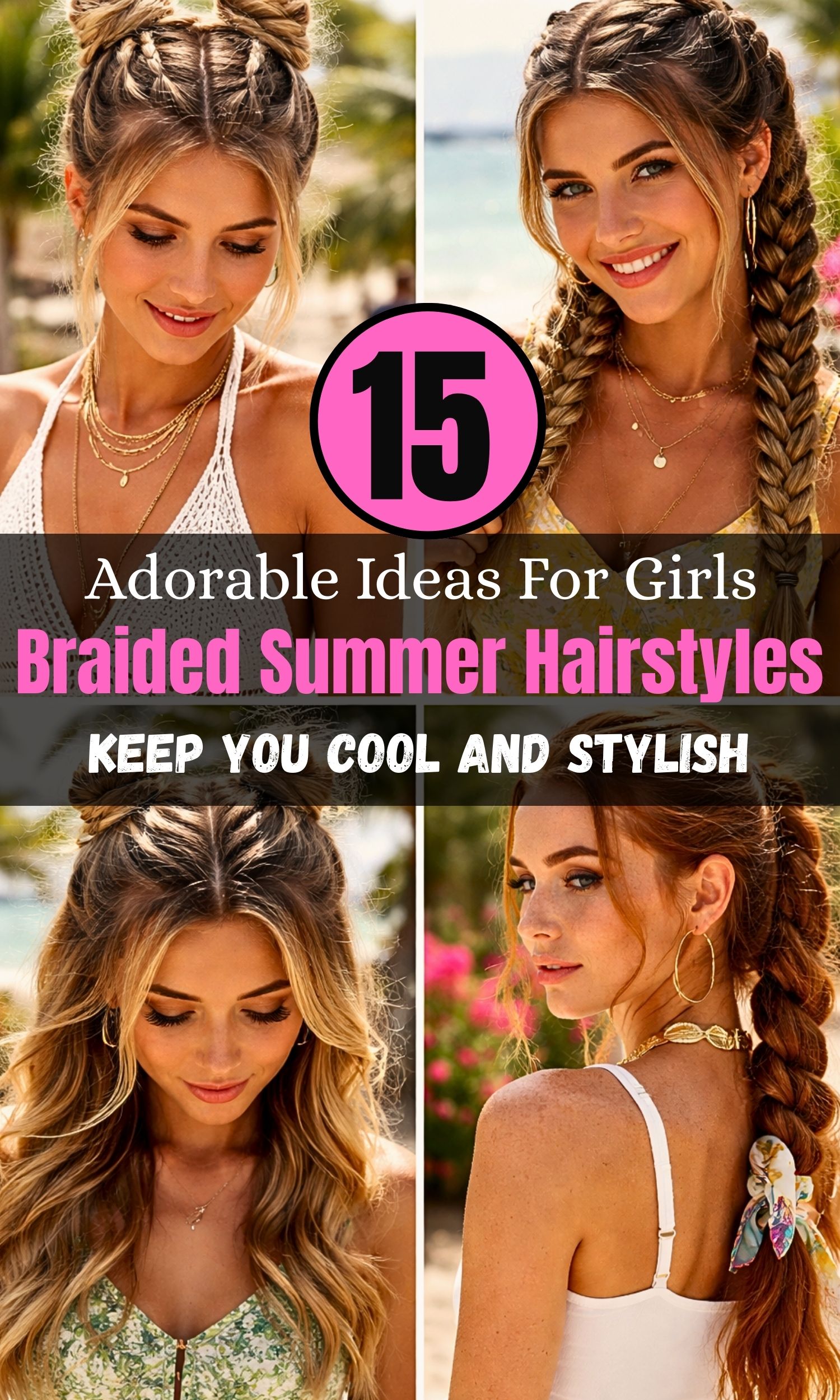 15 Cute Braided Summer Hairstyles That Keep You Cool and Stylish
