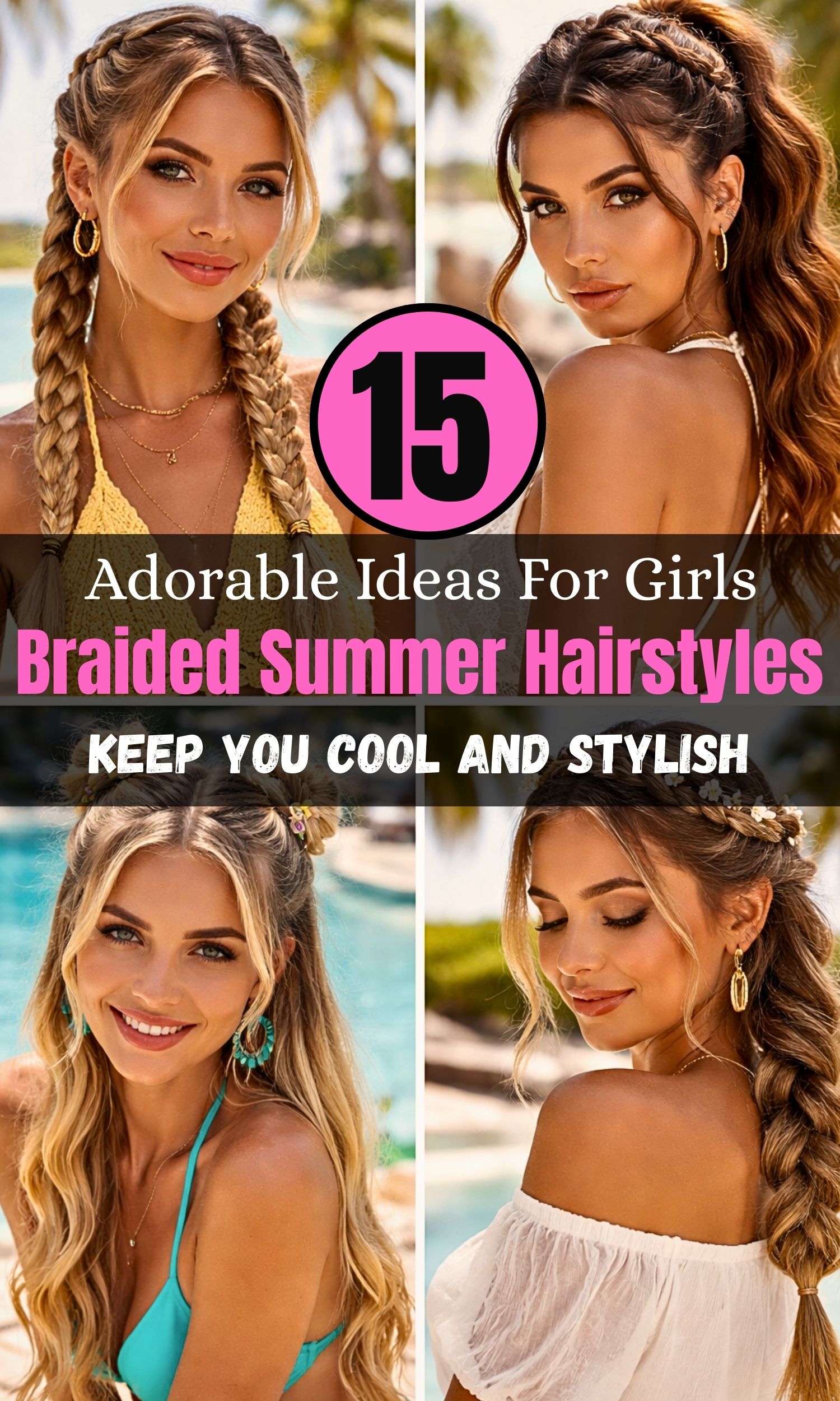 15 Cute Braided Summer Hairstyles That Keep You Cool and Stylish