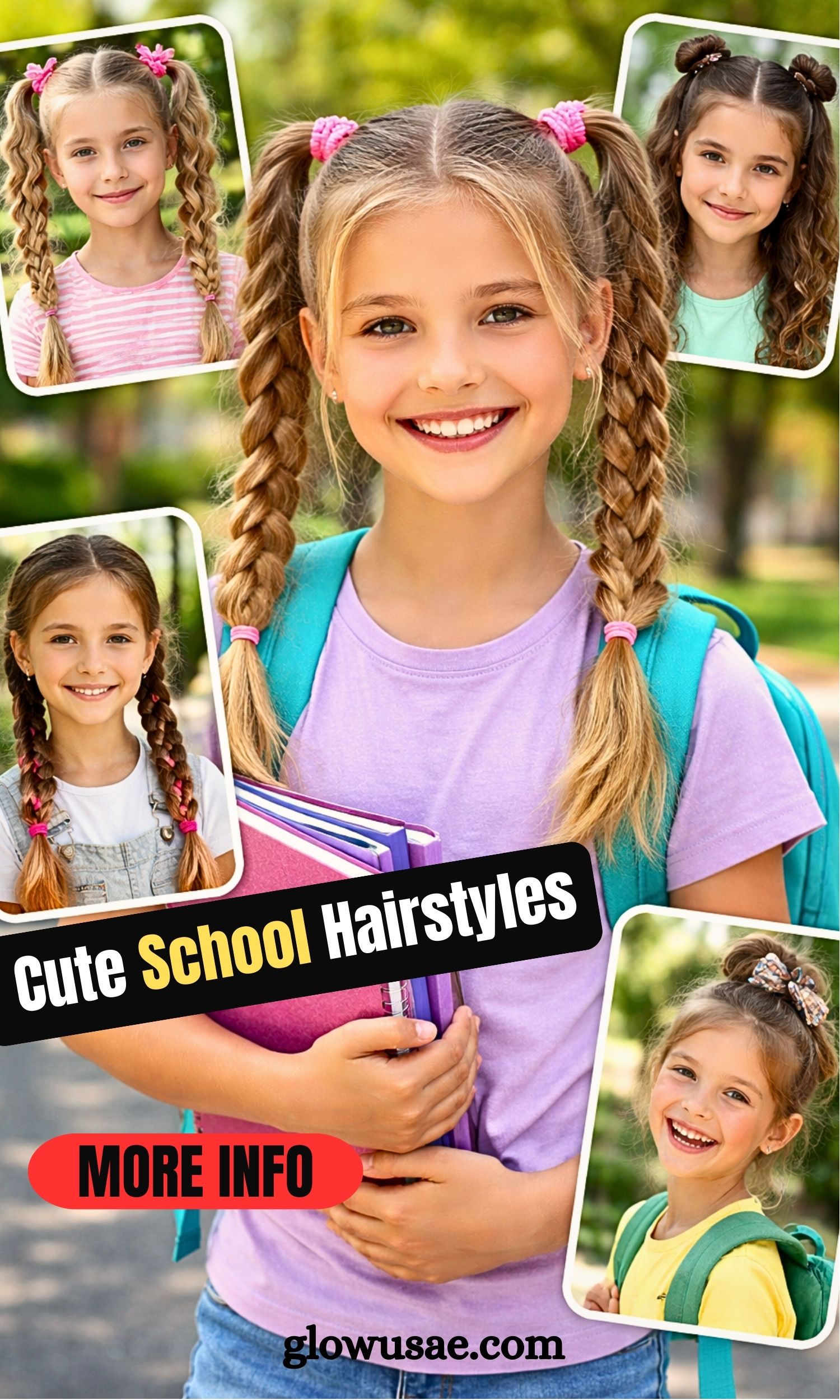 15 Cute School Hairstyles for Girls Easy, Quick & Adorable Ideas