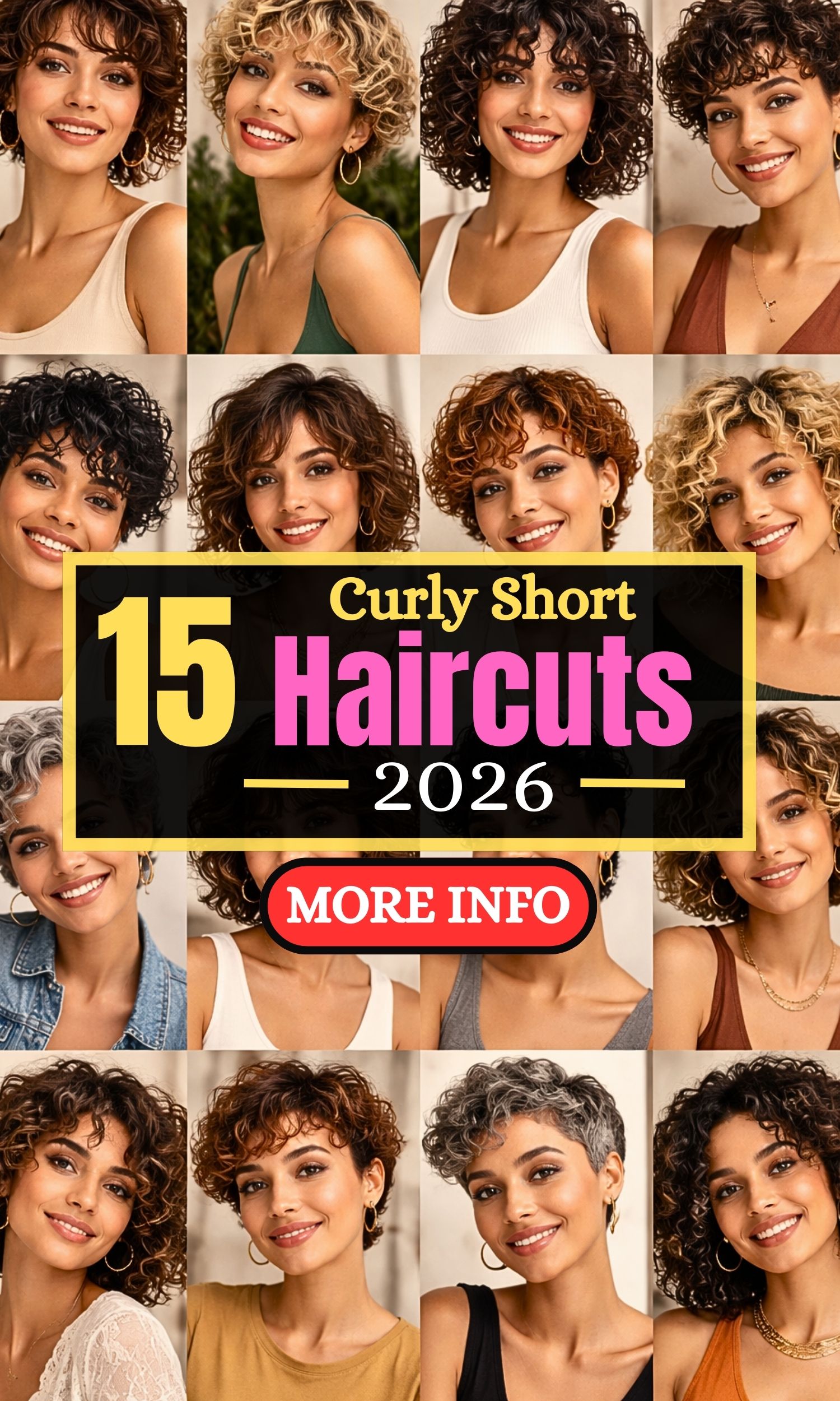 15 Easy Curly Short Haircuts for Women That Look Effortless and Stylish