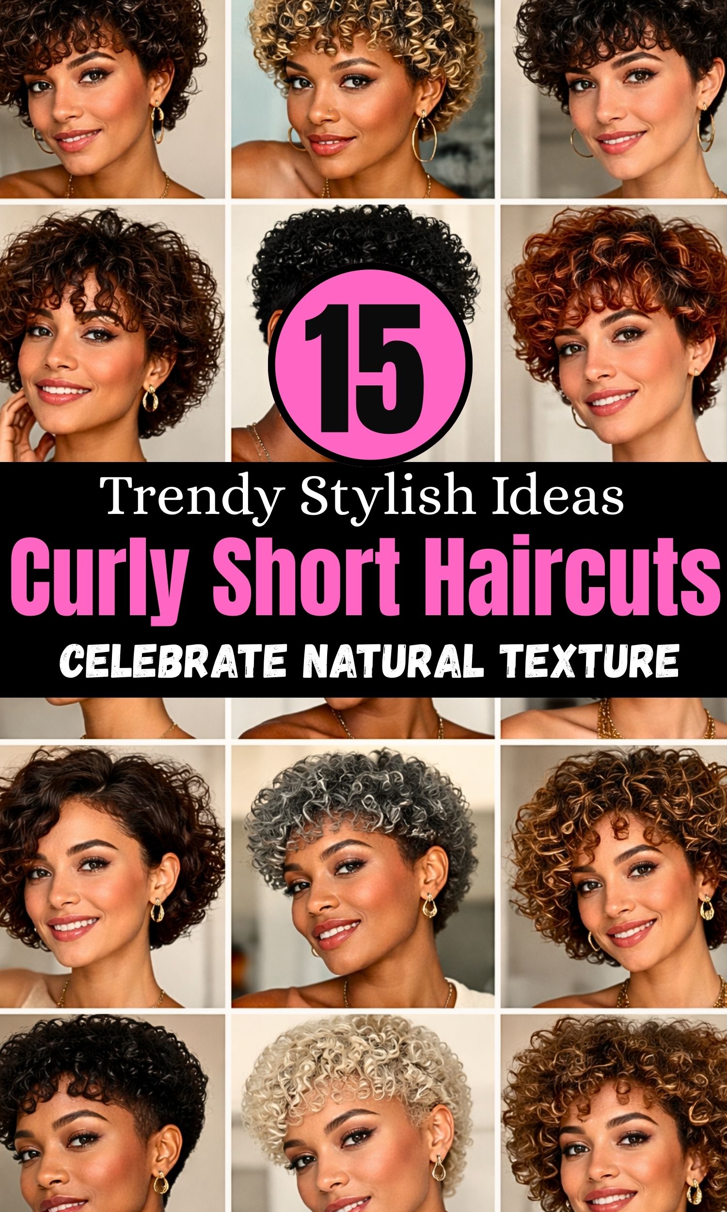 Beautiful Curly Short Haircuts: 15 Stunning Ideas That Celebrate Natural Texture