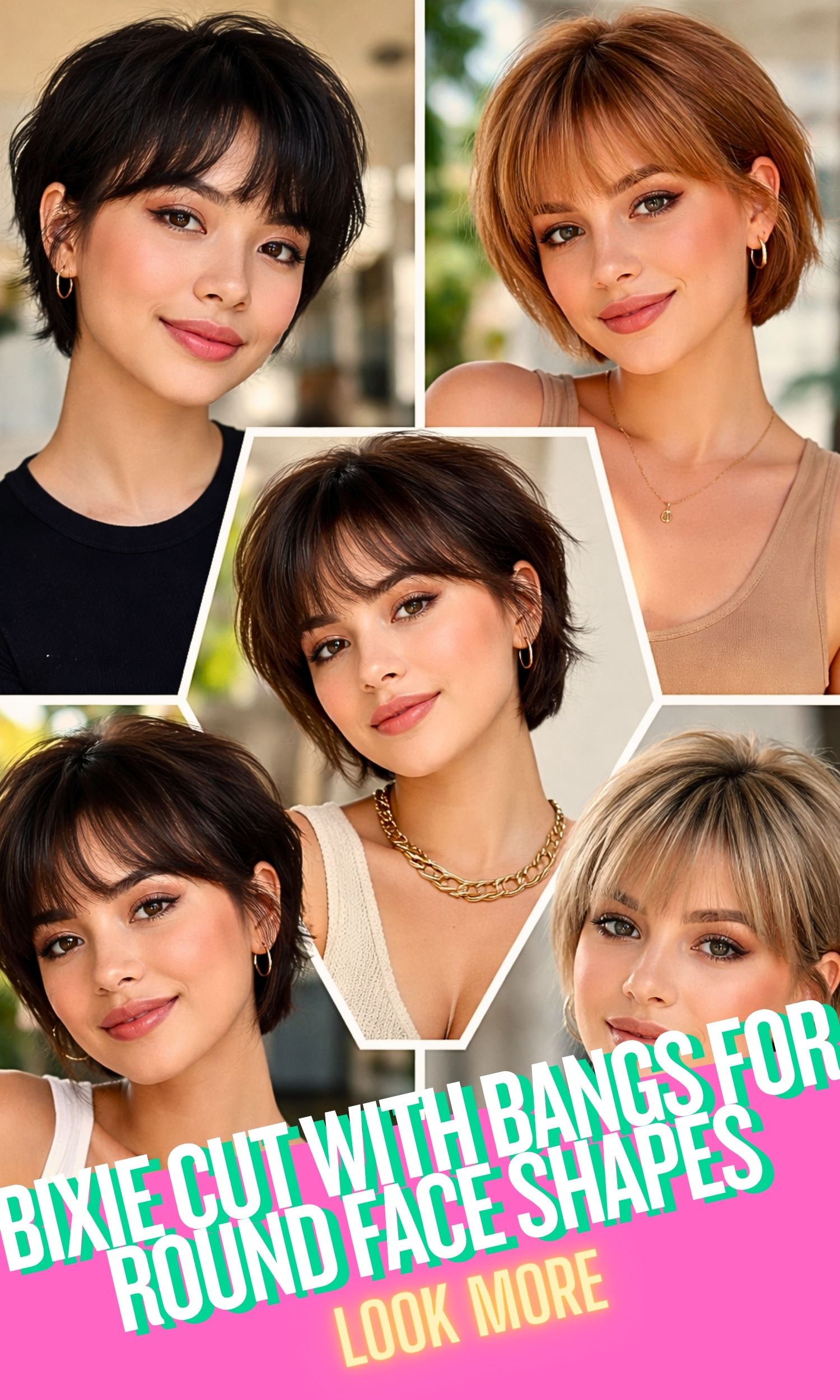 Bixie Cut with Bangs for Round Face Shapes: 15 Fresh Ideas You’ll Actually Want to Try