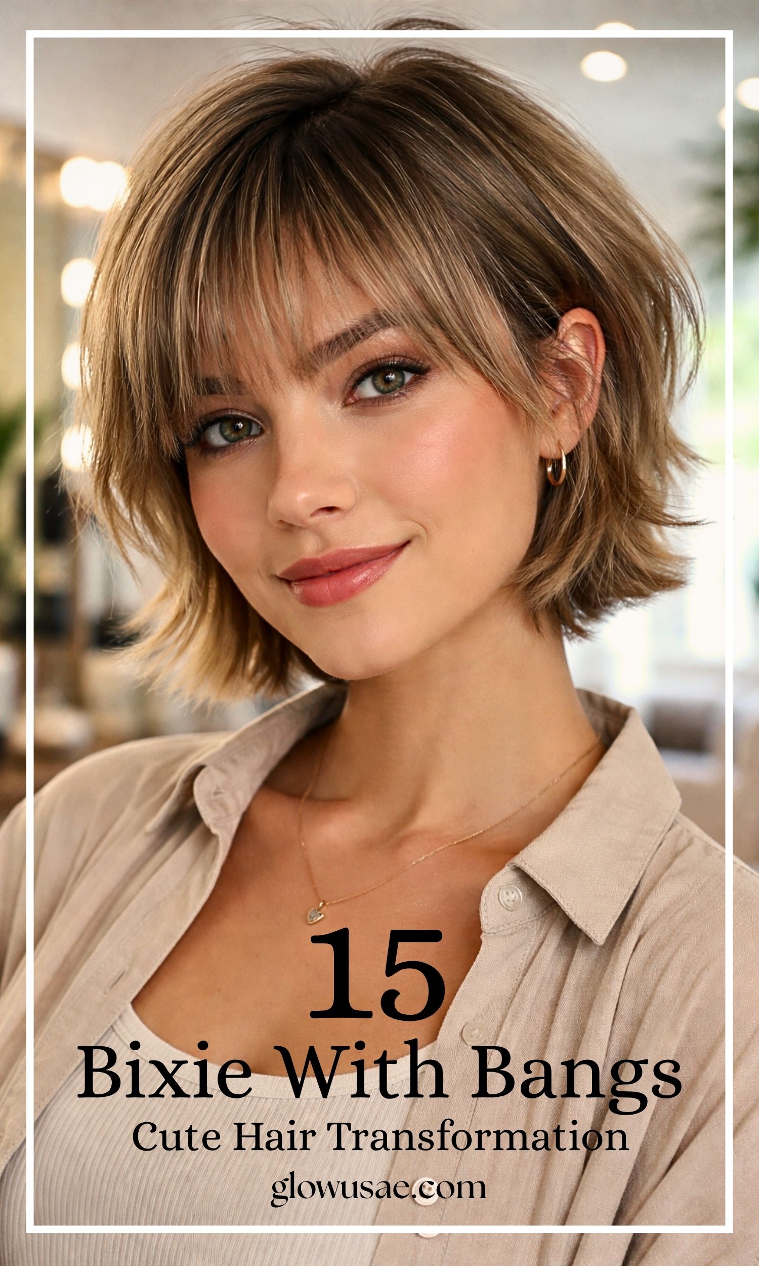 Bixie with Bangs: Cute Hair Transformation That Feels Like You