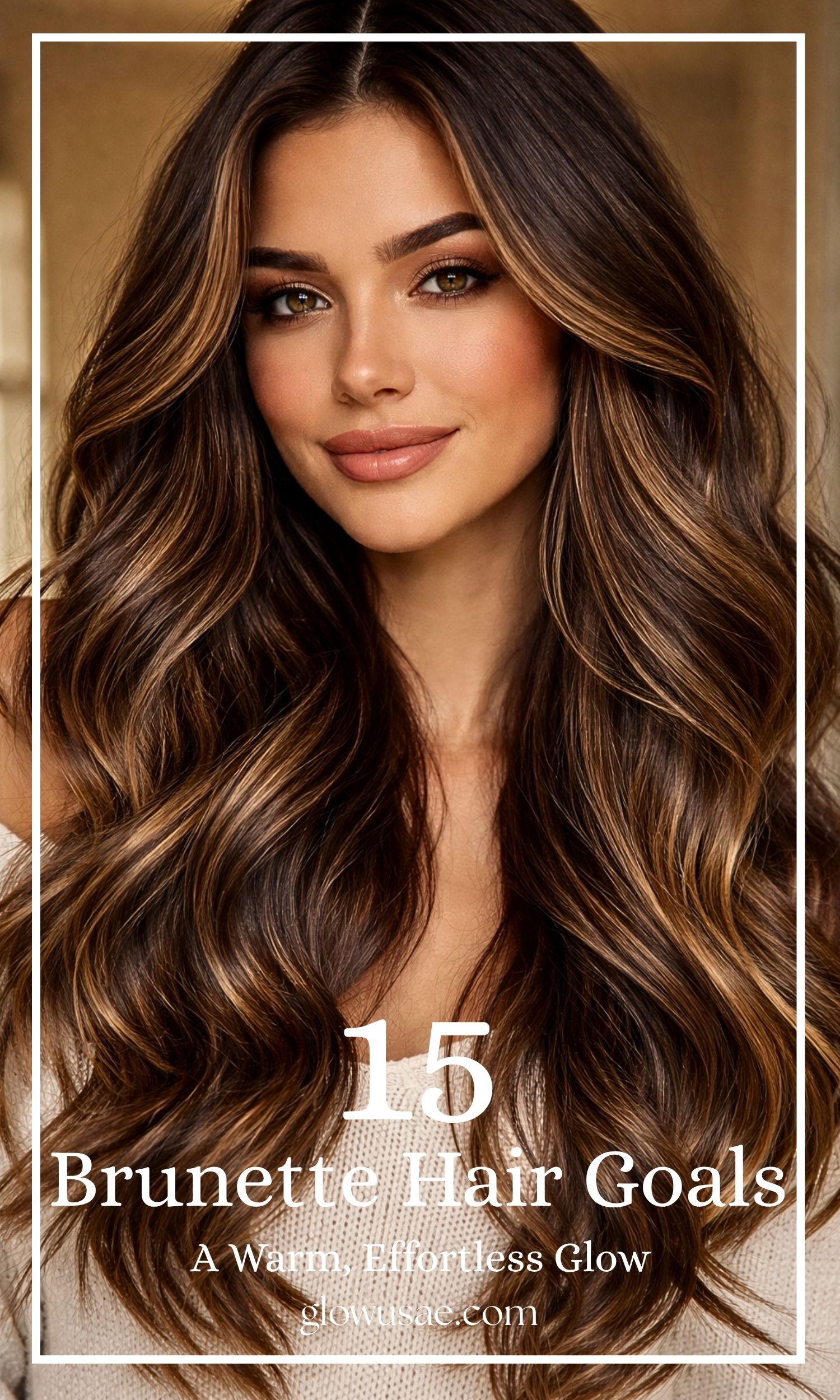 Brunette Hair Goals: Balayage Edition – A Warm, Effortless Glow