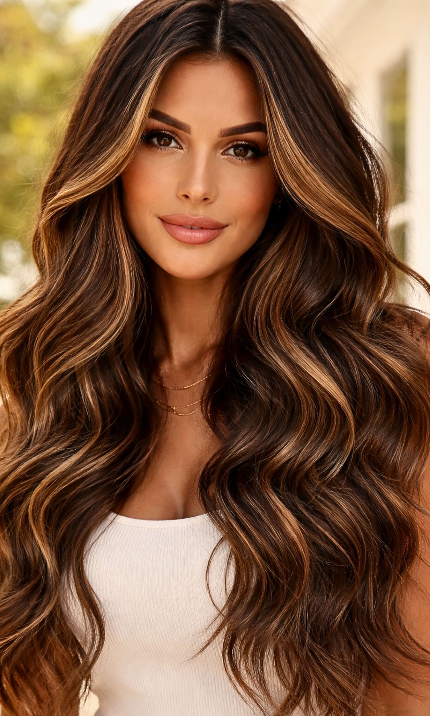 Caramel Balayage Ideas for Long Brunette Hair A Warm Glow That Feels Like Sunshine