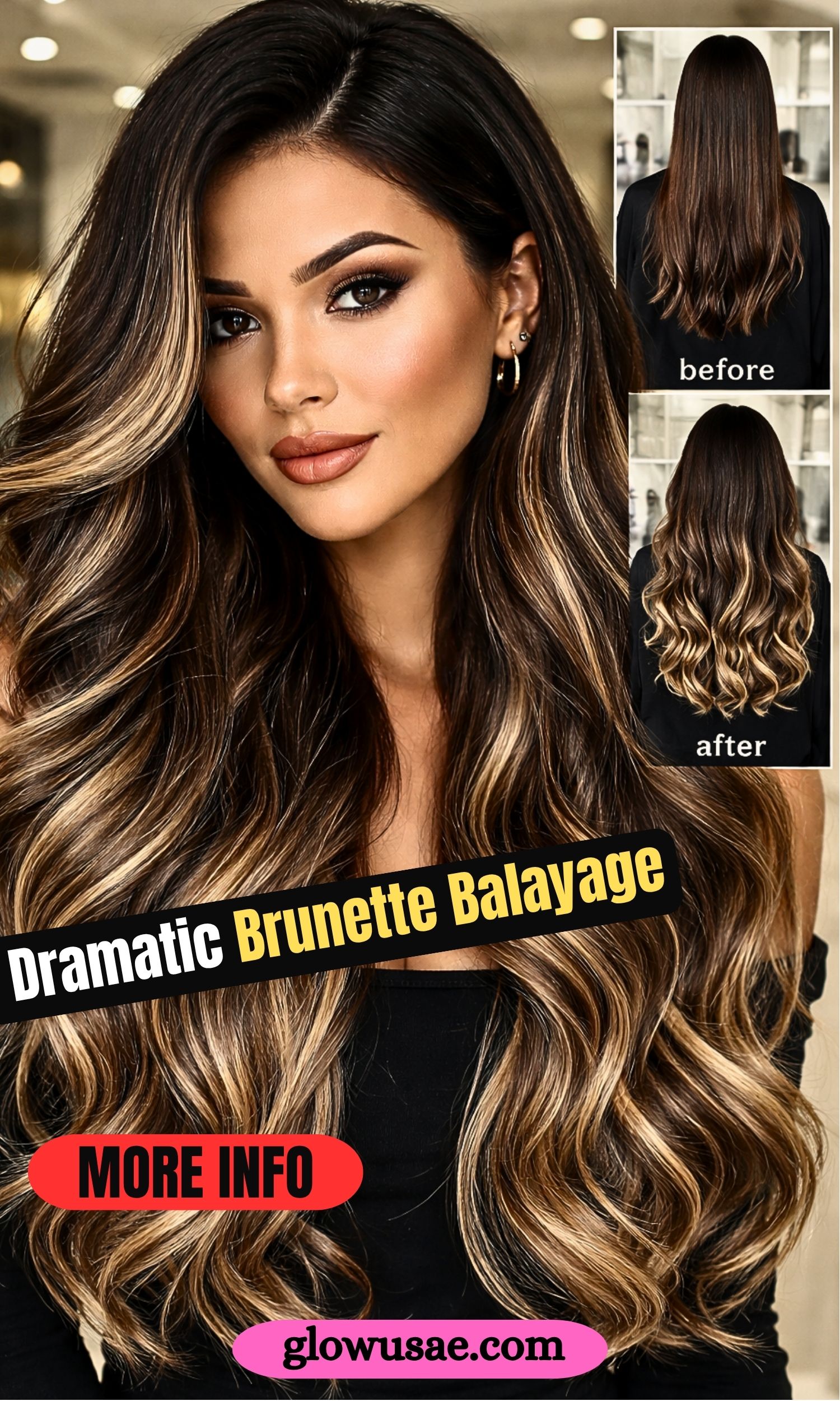 Dramatic Brunette Balayage Transformations: A Fresh Way to Reinvent Your Hair