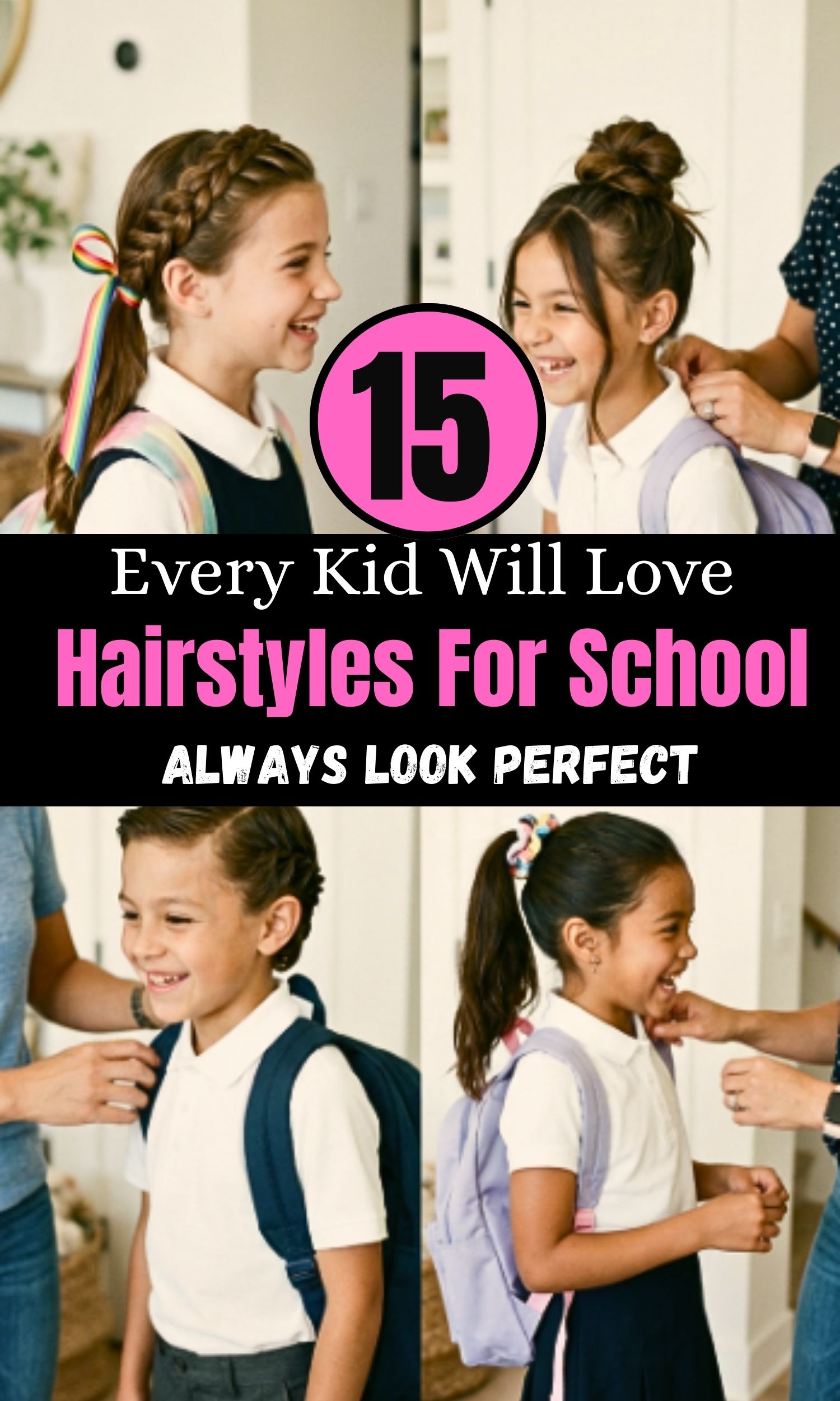 Easy Hairstyles for School Every Kid Will Love