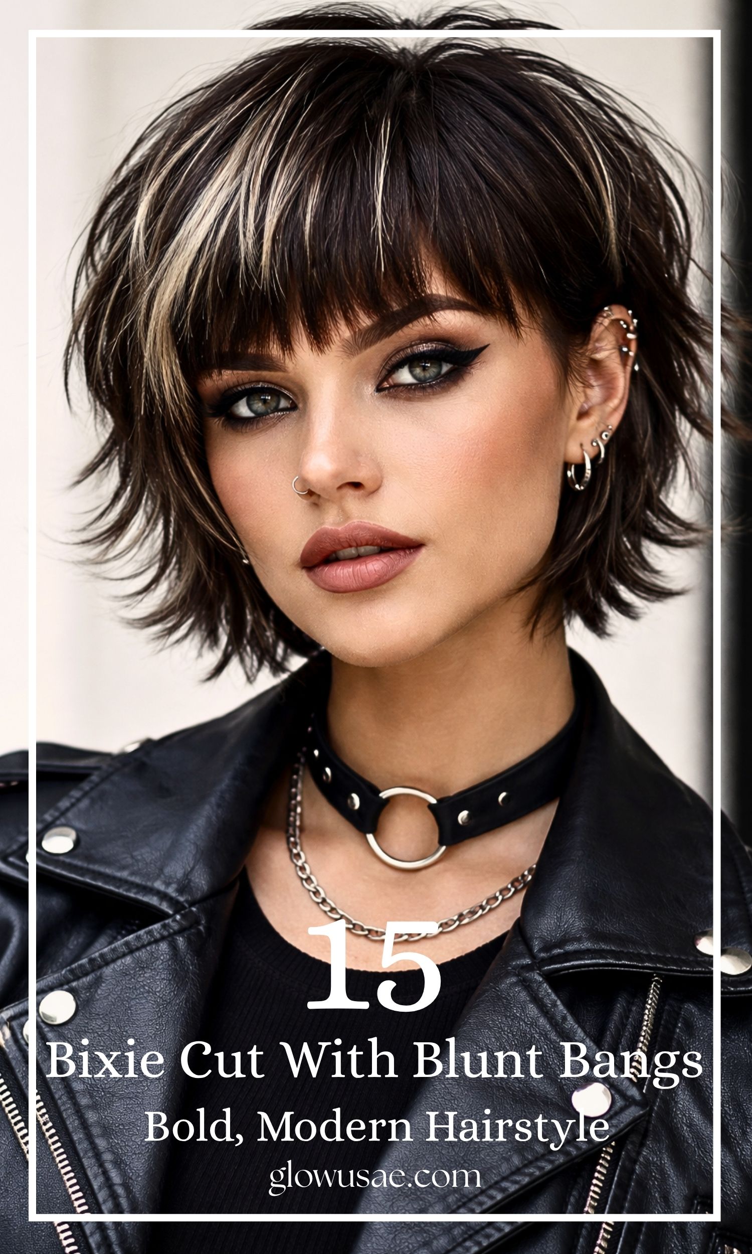 Edgy Bixie Cut with Blunt Bangs: The Bold, Modern Hairstyle You’ll Love