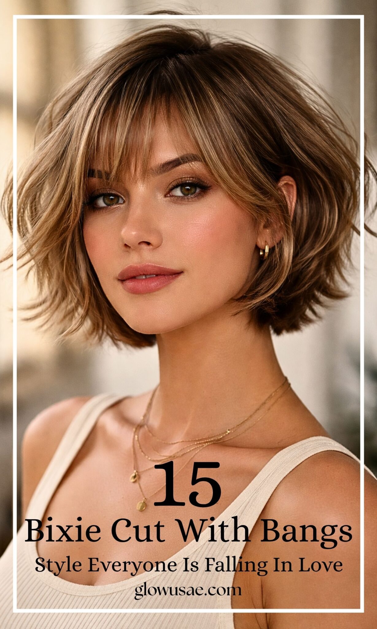 Flowy Bixie Cut with Bangs: The Effortless Style Everyone Is Falling in ...