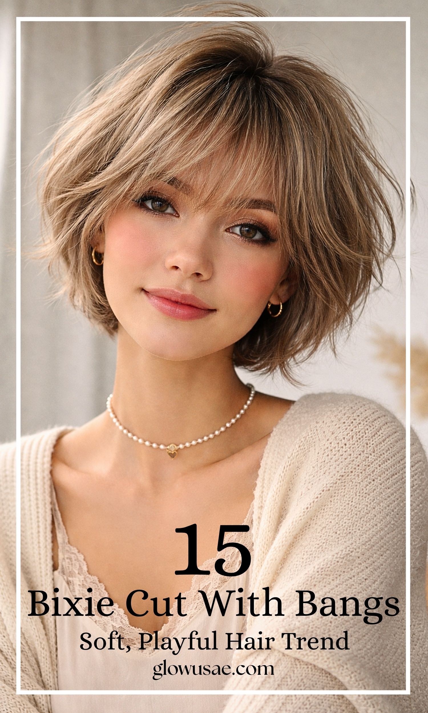 Fluffy Bixie Cut with Bangs Aesthetic: The Soft, Playful Hair Trend Everyone Loves