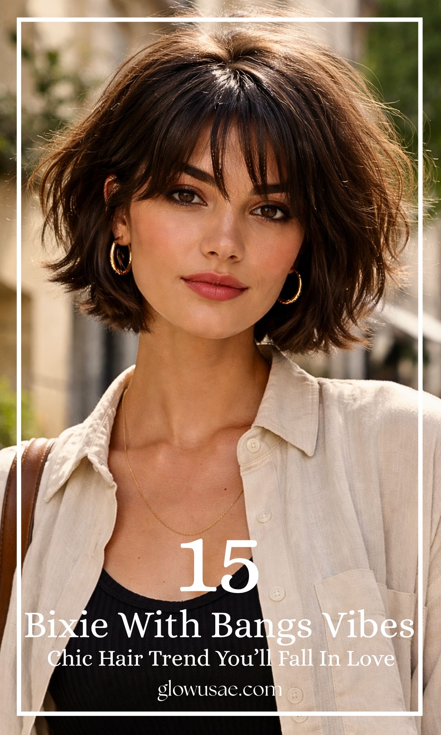 French Girl Bixie with Bangs Vibes: The Effortless Chic Hair Trend You’ll Fall in Love With