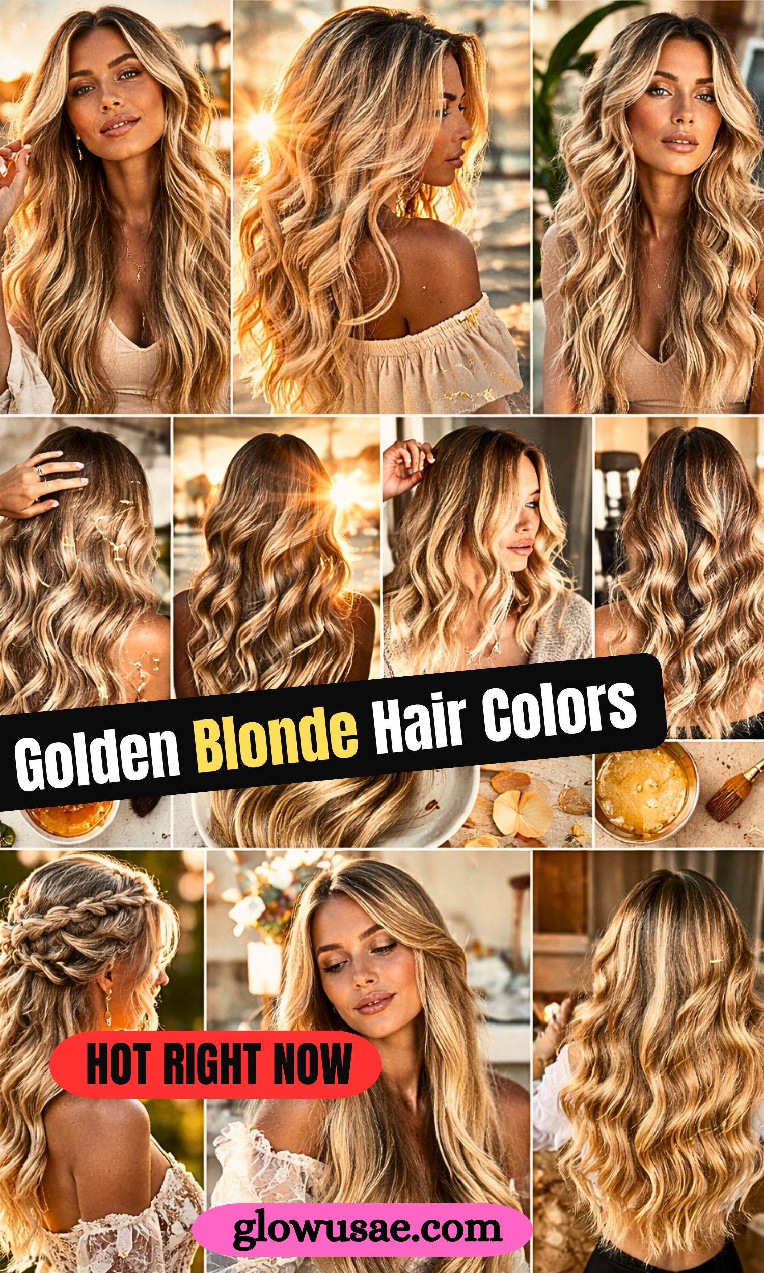 Golden Blonde Hair Colors for a Sunny Glow: 15 Radiant Ideas You’ll Love