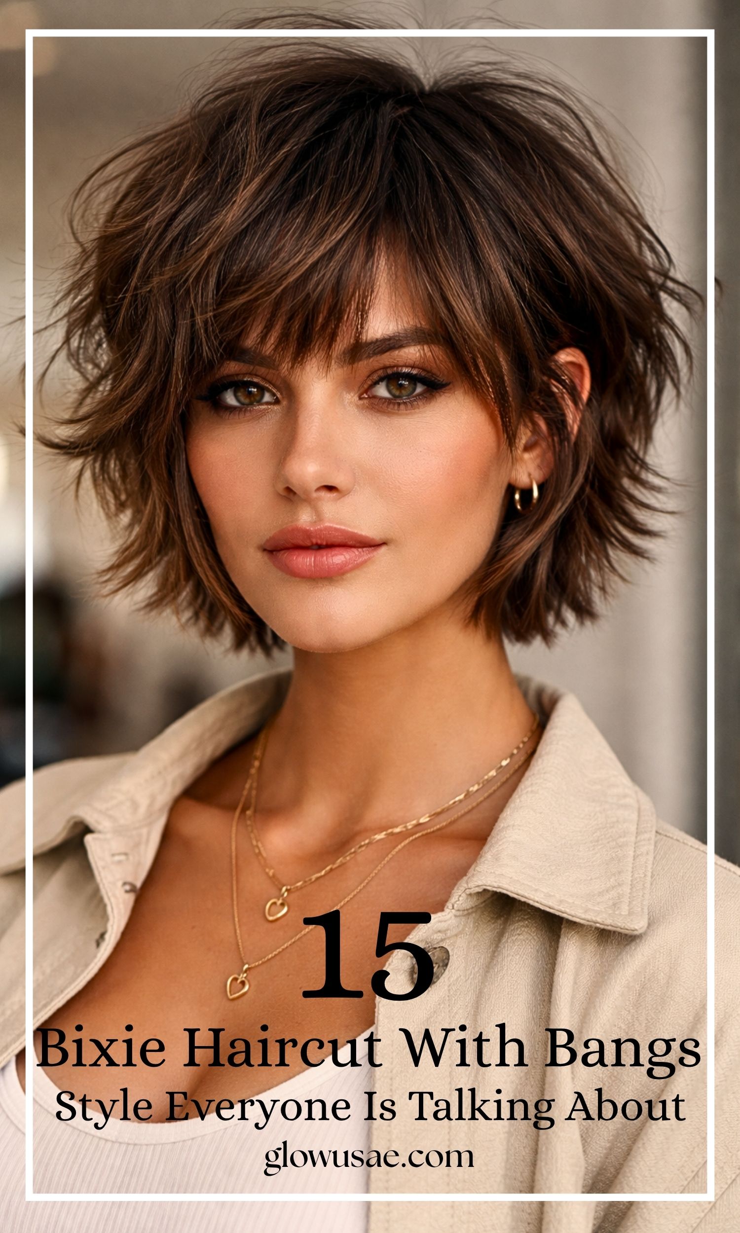 Messy Bixie Haircut with Bangs Trend: The Effortless Style Everyone Is Talking About