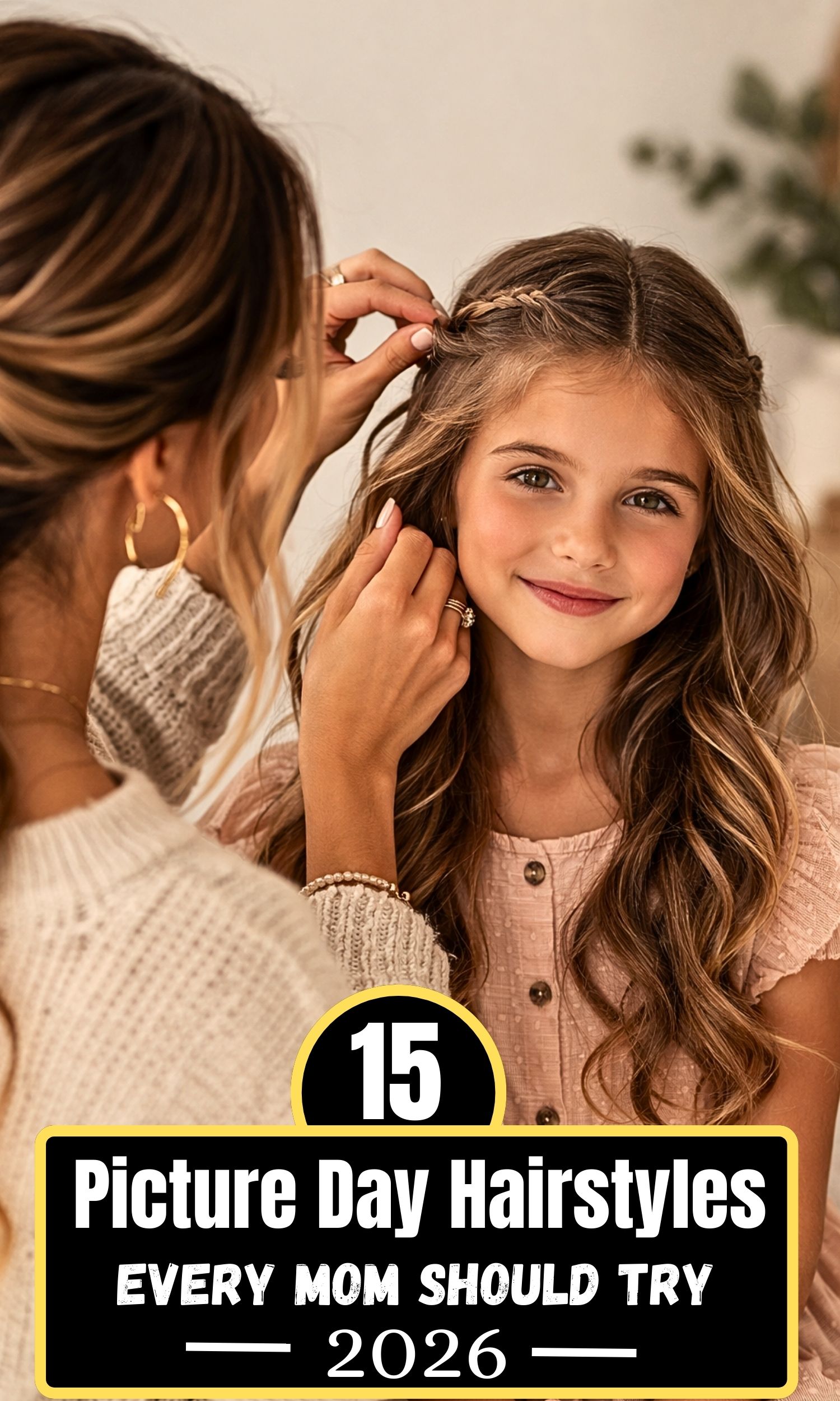 Picture Day Hairstyles Every Mom Should Try: 15 Easy, Photo-Perfect Ideas