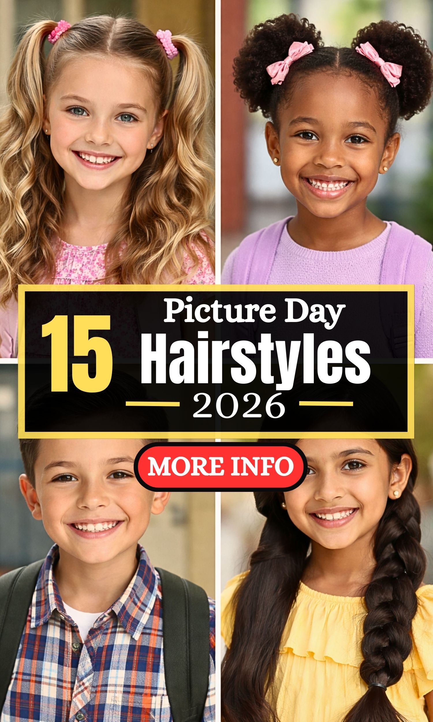 Picture Day Hairstyles That Make School Photos Perfect