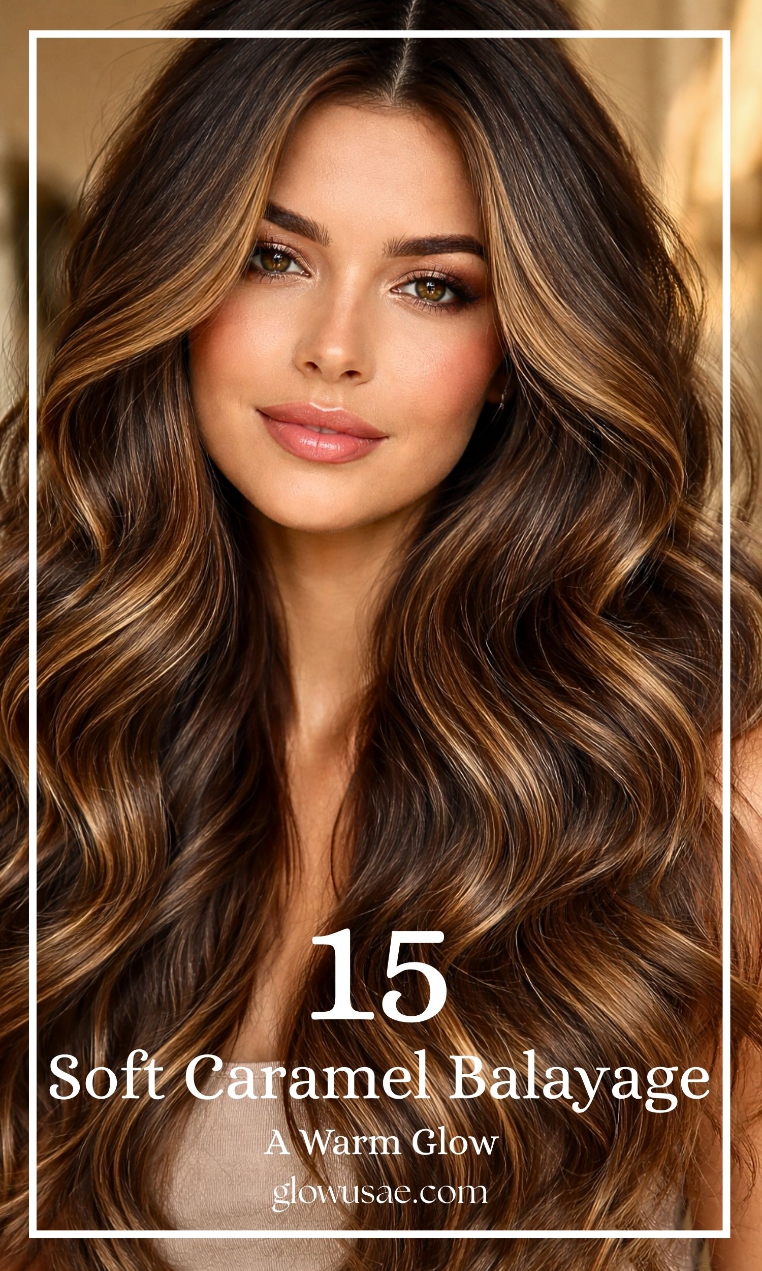 Soft Caramel Balayage for Brunette Hair: A Warm Glow That Feels Like You