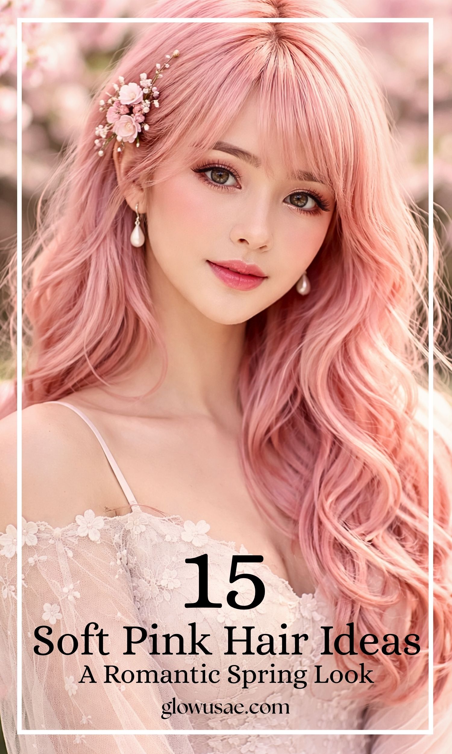 Soft Pink Hair Ideas for a Romantic Spring Look