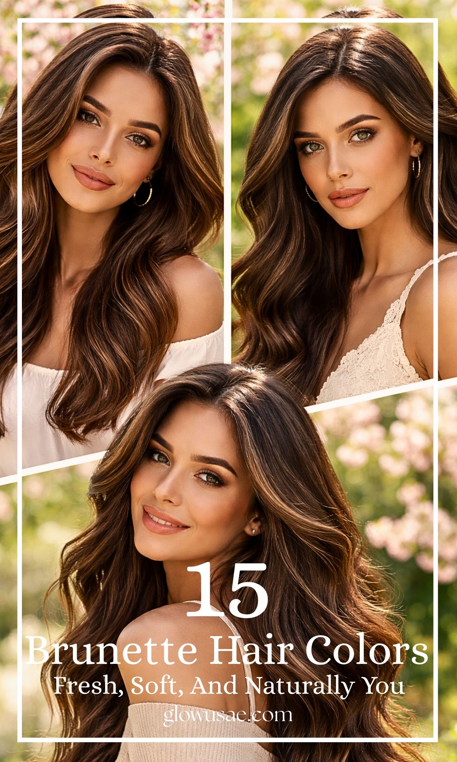 Spring Brunette Hair Colors That Feel Fresh