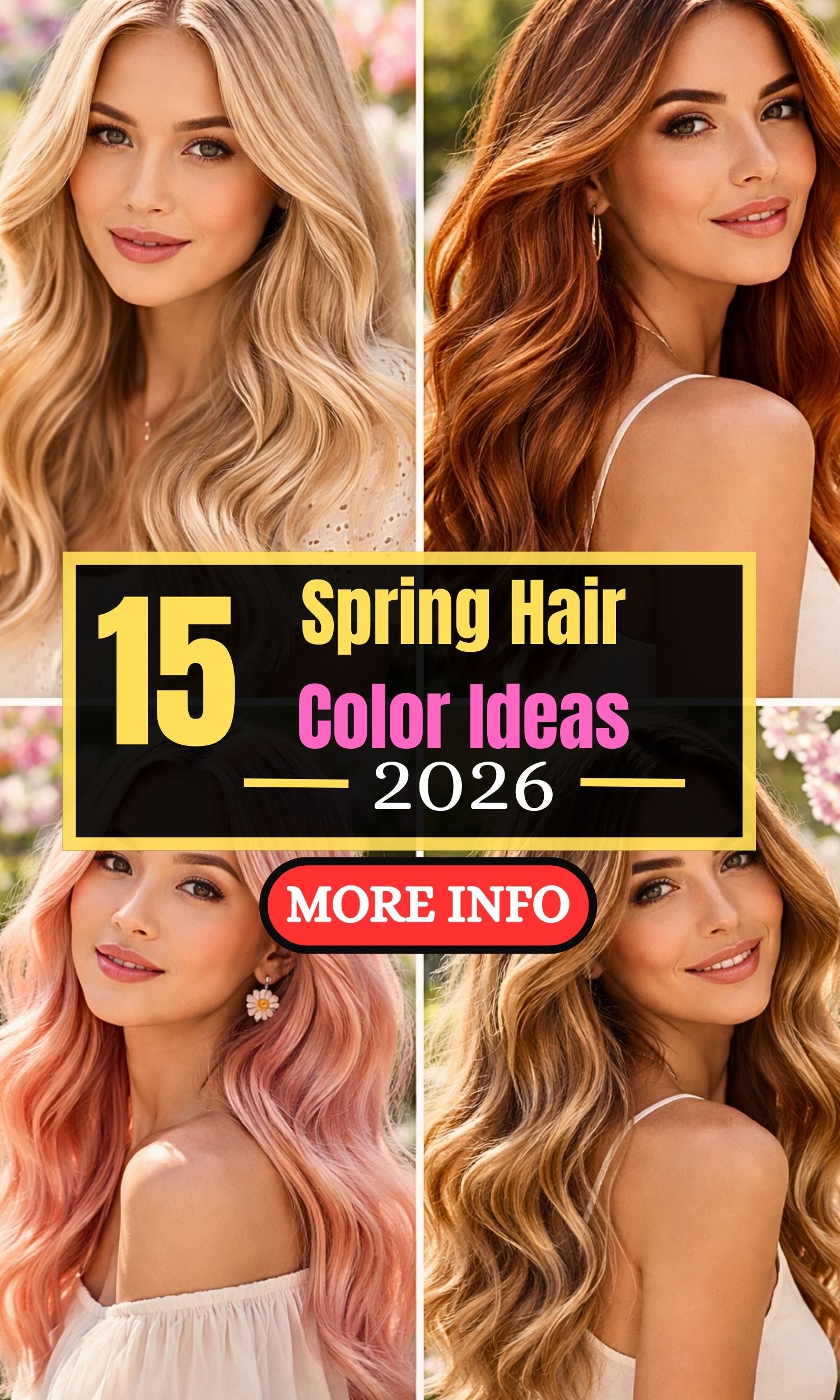 Spring Hair Color Ideas You’ll See Everywhere