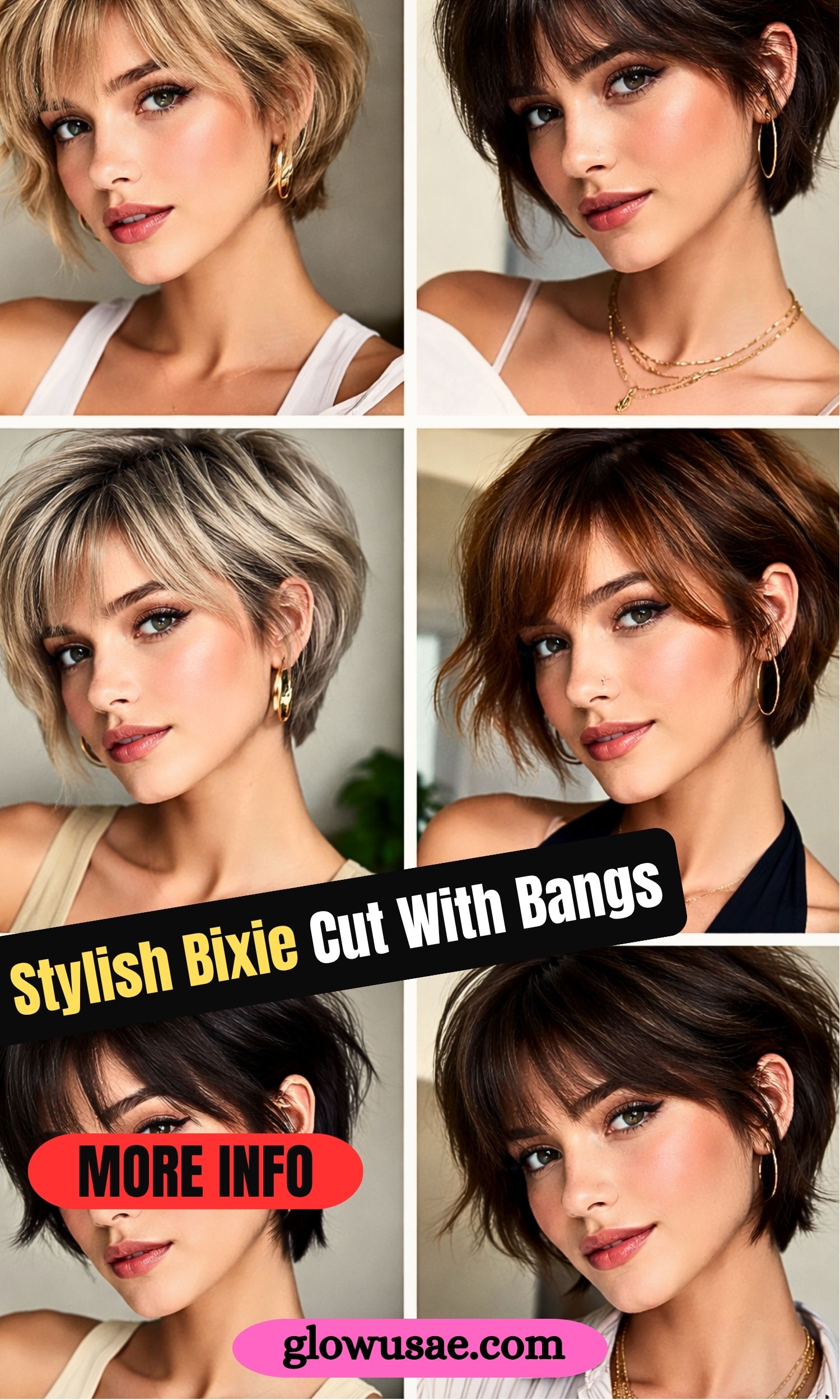 Stylish Bixie Cut with Bangs Inspo: 15 Fresh Ideas You’ll Want to Try Right Now
