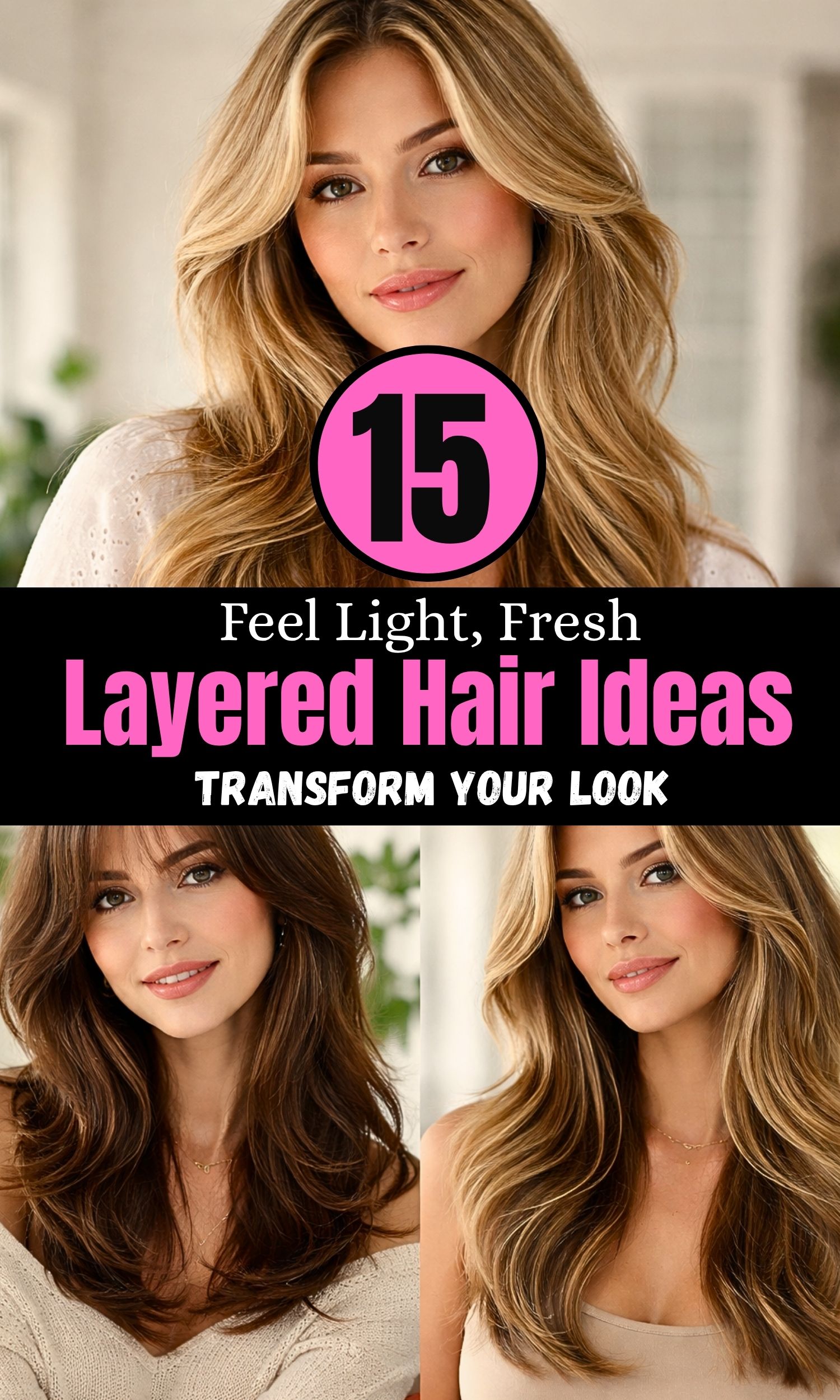 15 Soft Layered Hair Ideas That Feel Light, Fresh, and Effortlessly Beautiful