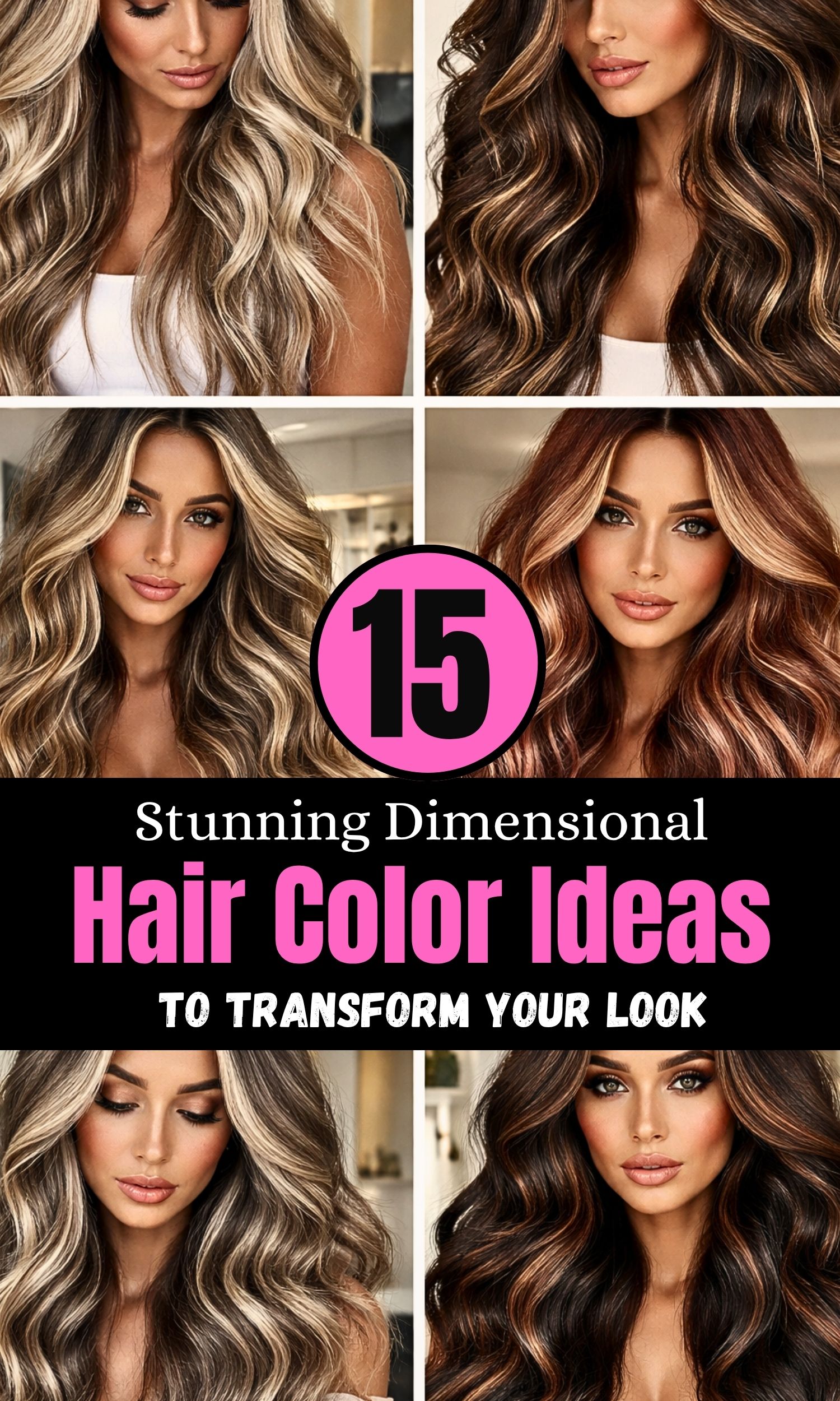 15 Stunning Dimensional Hair Color Ideas to Transform Your Look