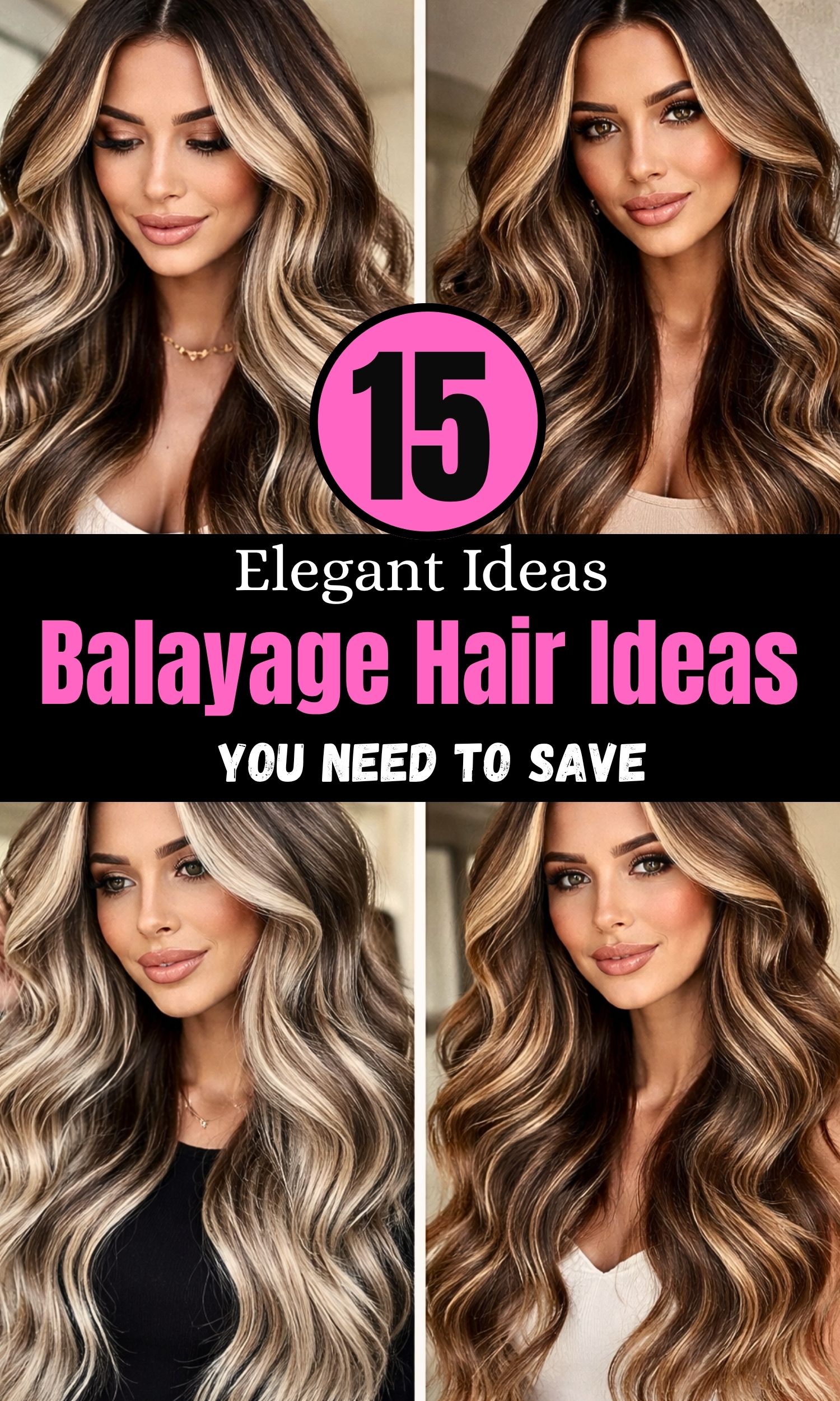 Balayage Hair Ideas You Need to Save
