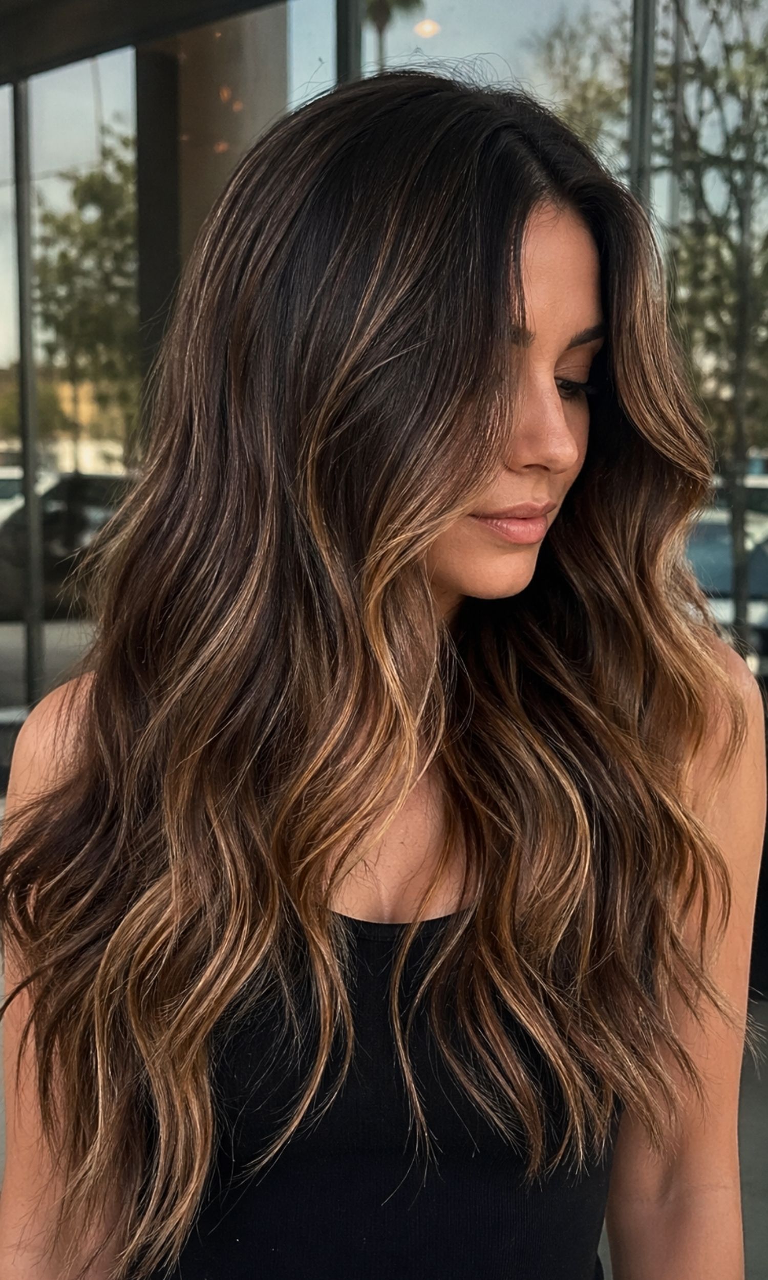 Brunette Hair Goals: Balayage Edition