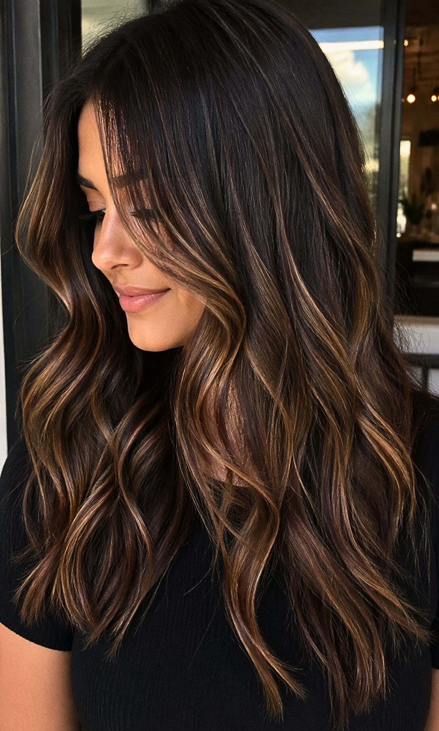 Caramel Highlights for Dark Brown Hair Goals: A Warm Glow Guide