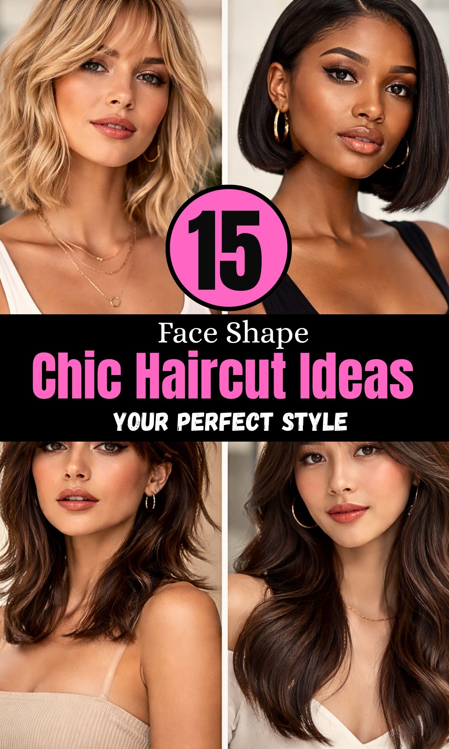 Chic Haircut Ideas for Every Face Shape: Find Your Perfect Style