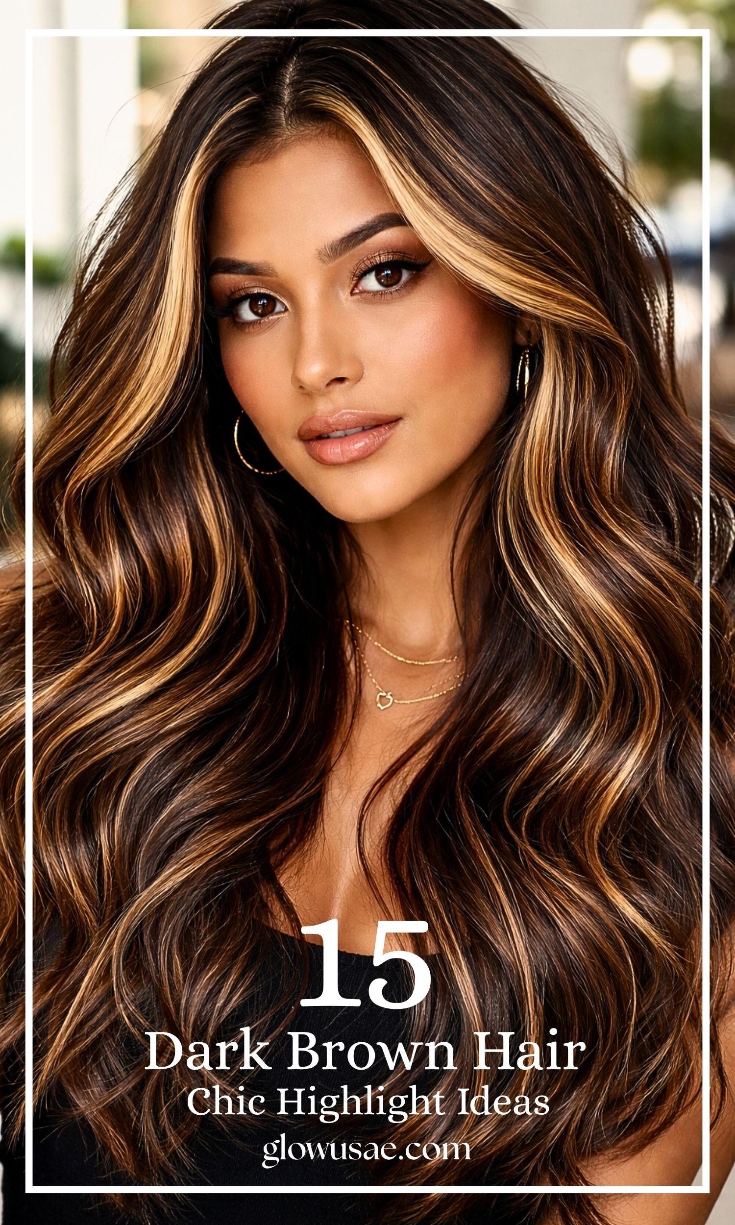 Chic Highlight Ideas for Dark Brown Hair: Fresh Looks You’ll Love