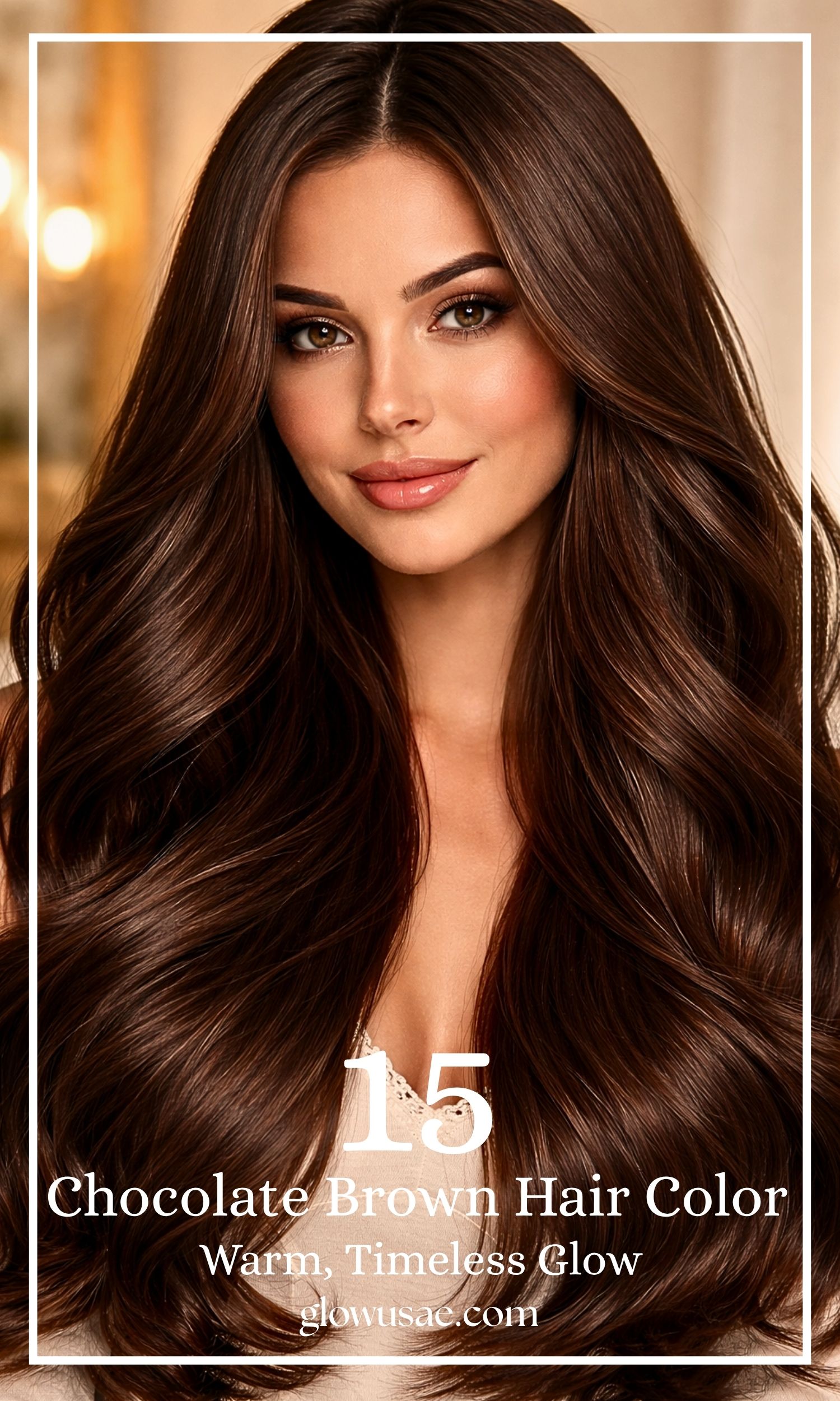 Chocolate Brown Hair Color for Long Hair: A Warm, Timeless Glow You’ll Love