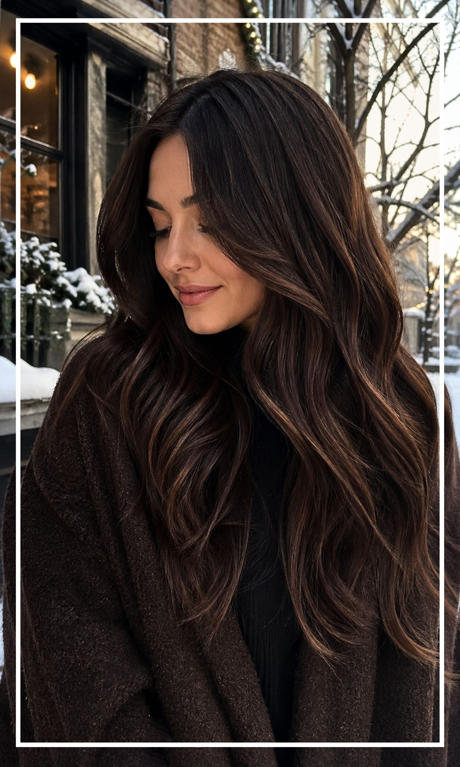 Chocolate Brown Hair Color for Winter Looks: 15 Stunning Ideas to Warm Your Style