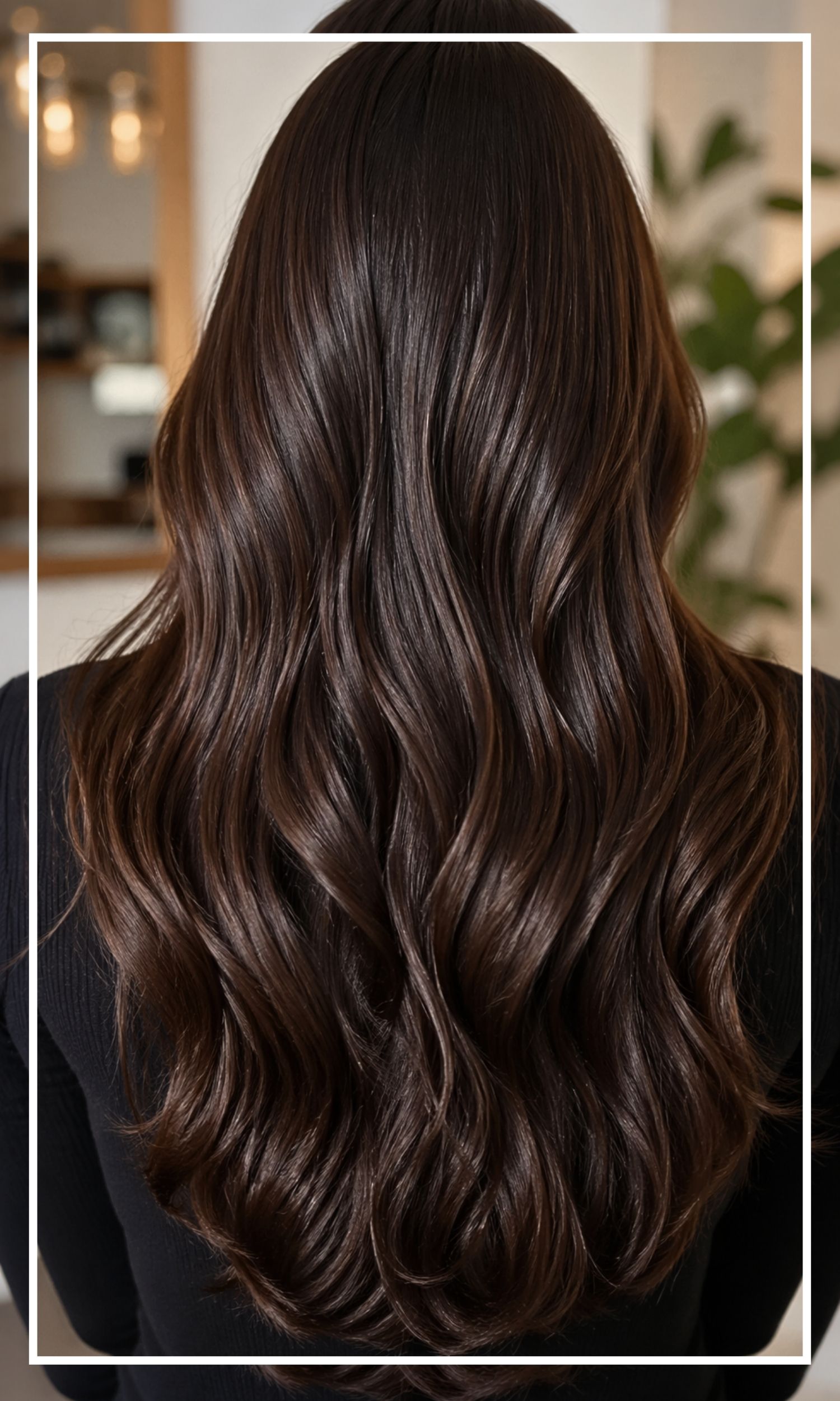 Chocolate Brown Hair Color with Gloss Finish: A Radiant Guide to Effortless Shine