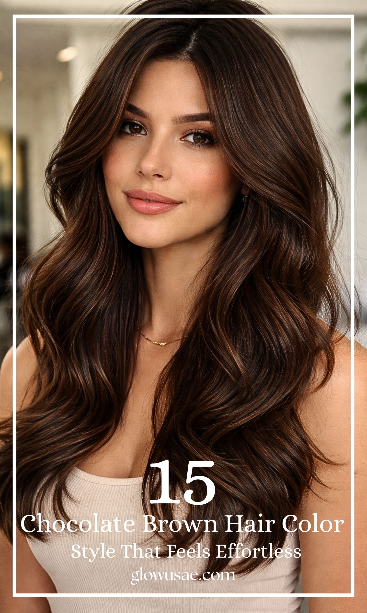 Chocolate Brown Hair Color with Layers: A Timeless Style That Feels Effortless