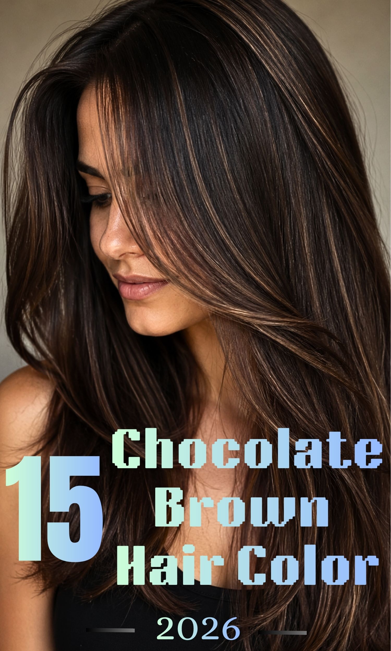Chocolate Brown Hair Color with Subtle Highlights: A Warm, Timeless Glow You’ll Love