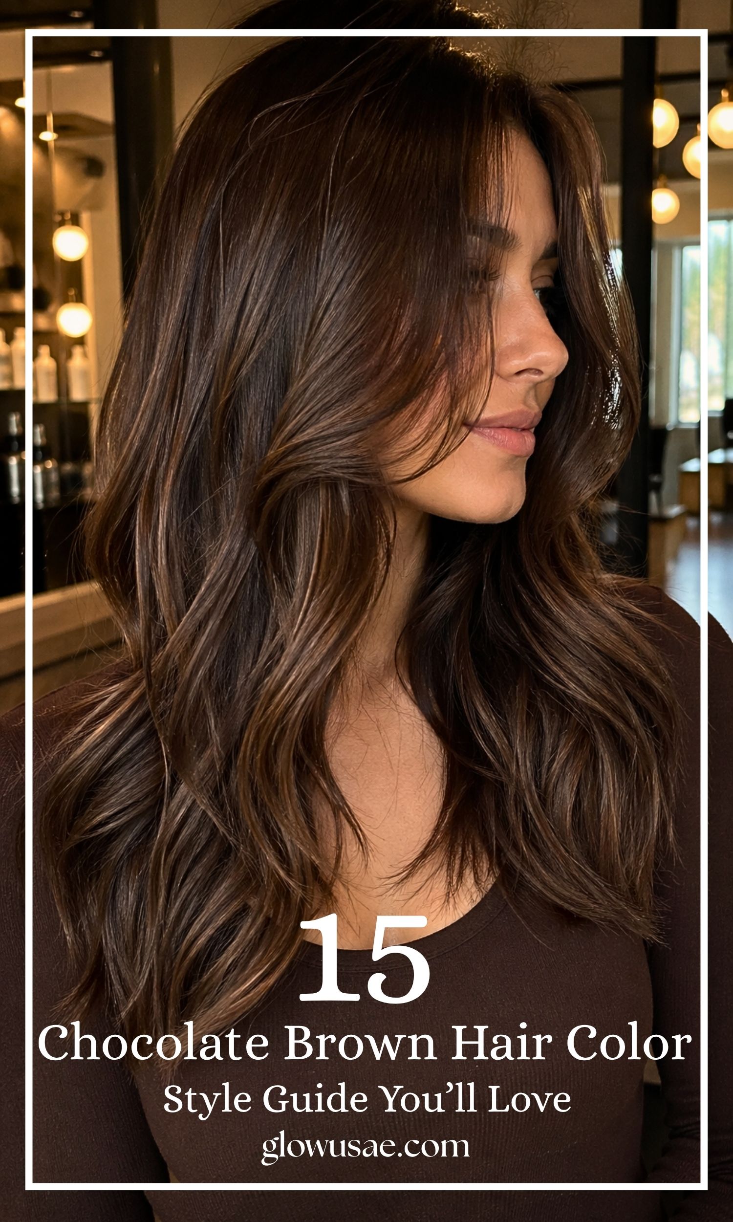 Chocolate Brown Hair Color with Texture: A Warm, Lively Style Guide You’ll Love