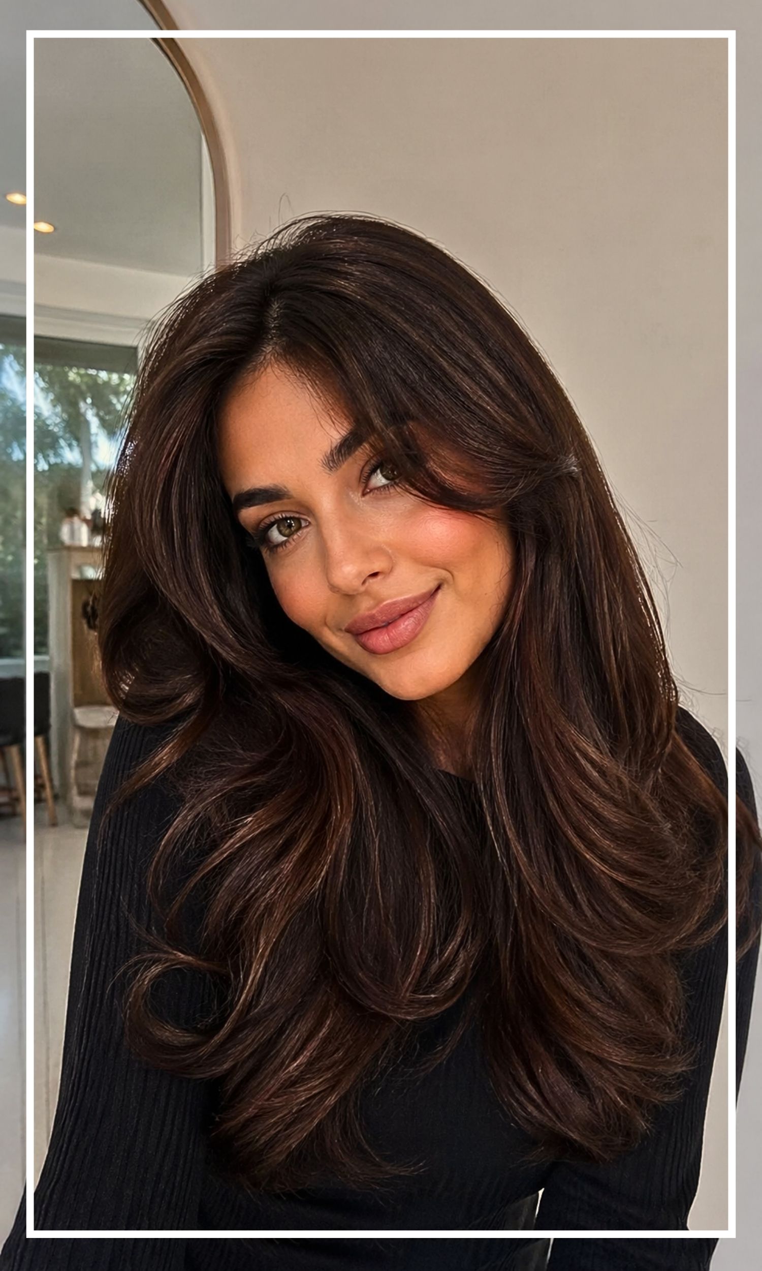 Chocolate Brown Hair Color with Volume: A Rich, Lively Style That Feels Effortless