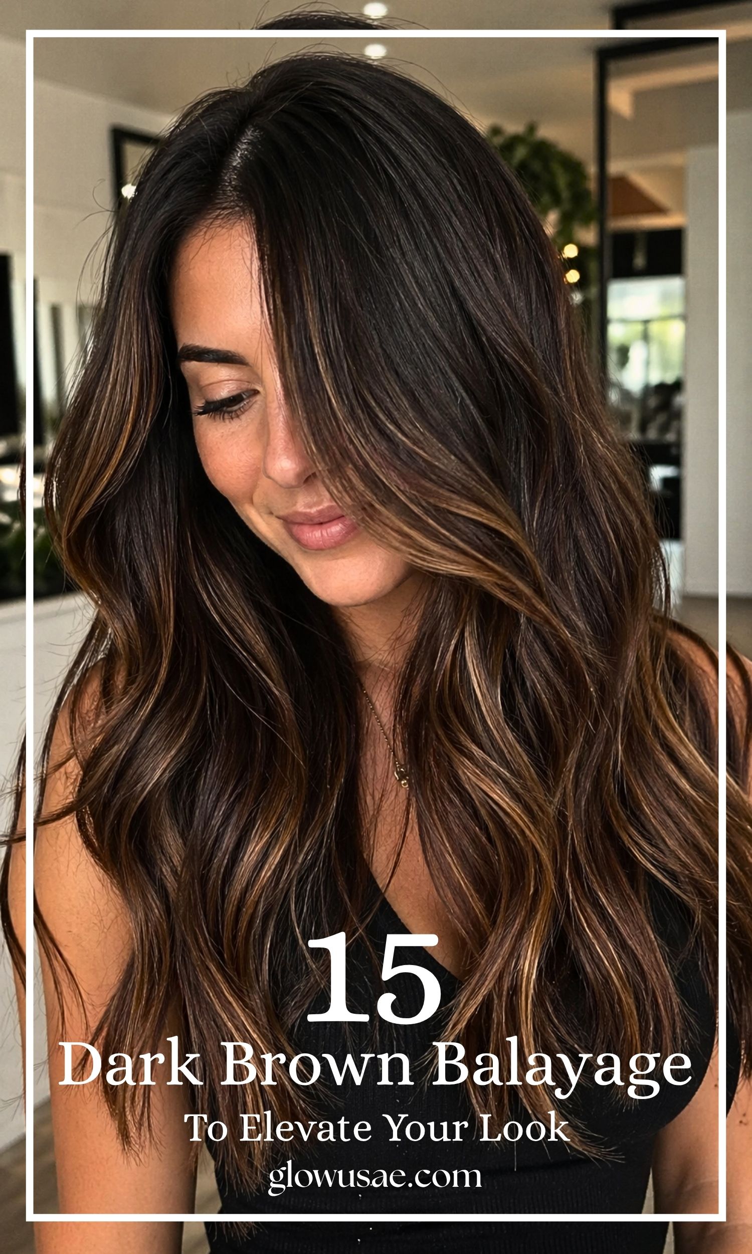 Dark Brown Balayage Highlight Ideas 15 Stunning Ways to Elevate Your Look