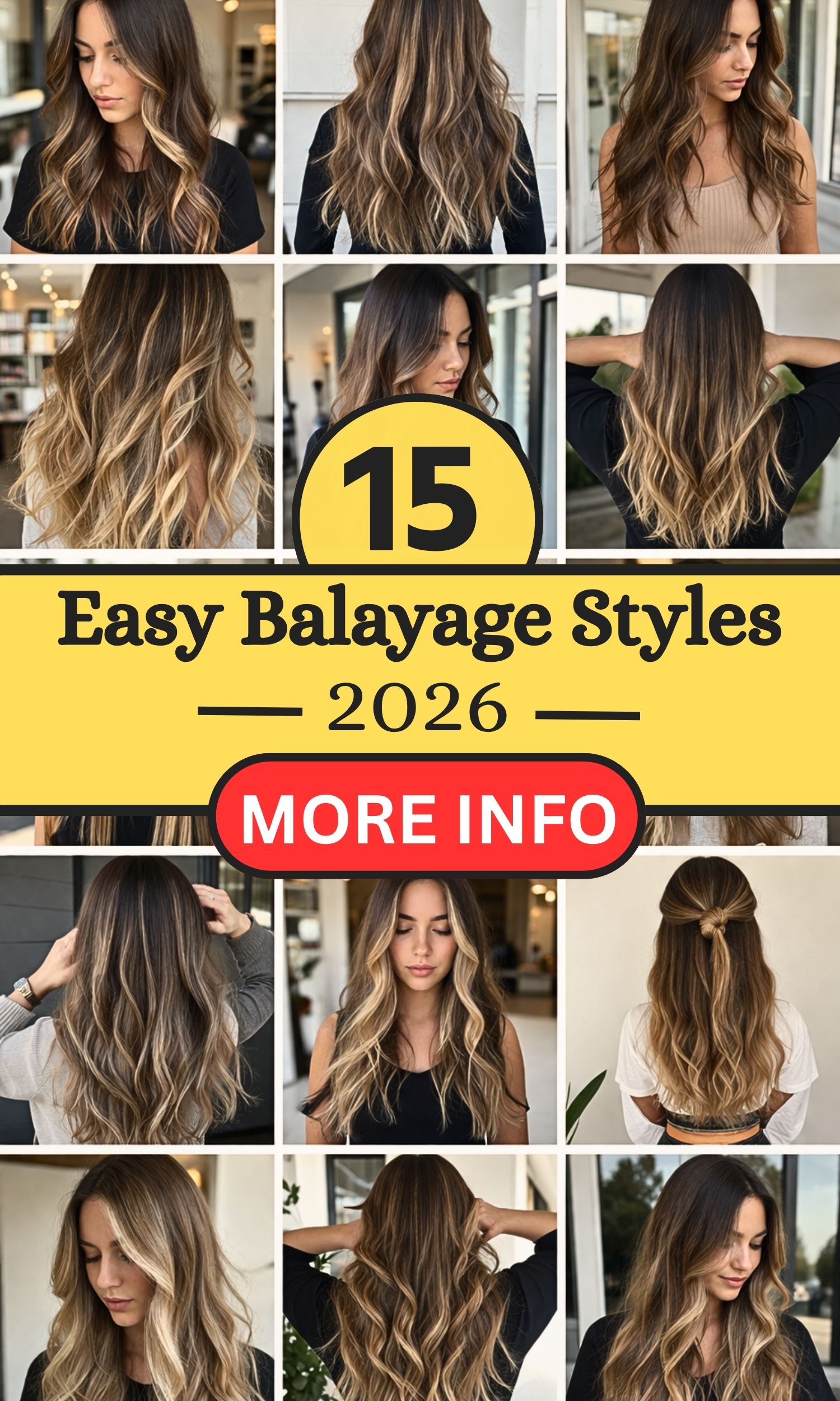 Easy Balayage Styles for Long Hair: 15 Stunning Ideas You’ll Love