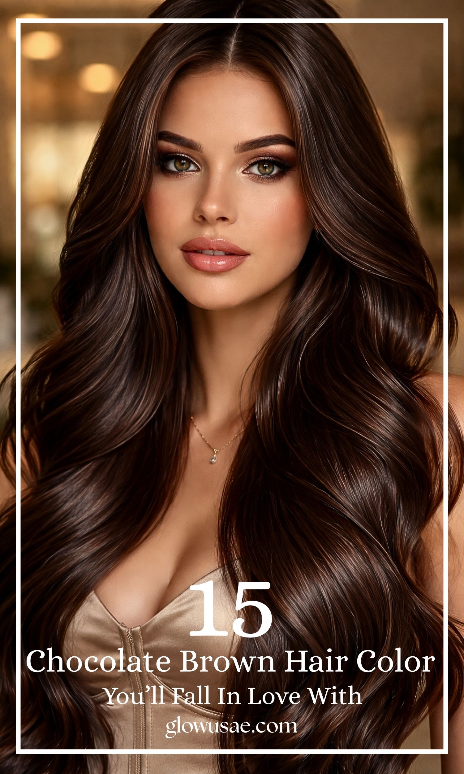 Glossy Chocolate Brown Hair Color Inspo: 15 Stunning Ideas You’ll Fall in Love With