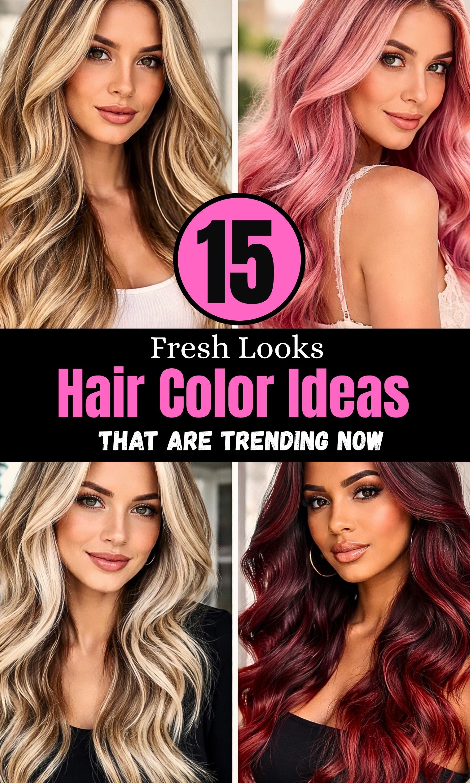 Hair Color Ideas That Are Trending Now: Fresh Looks You’ll Love