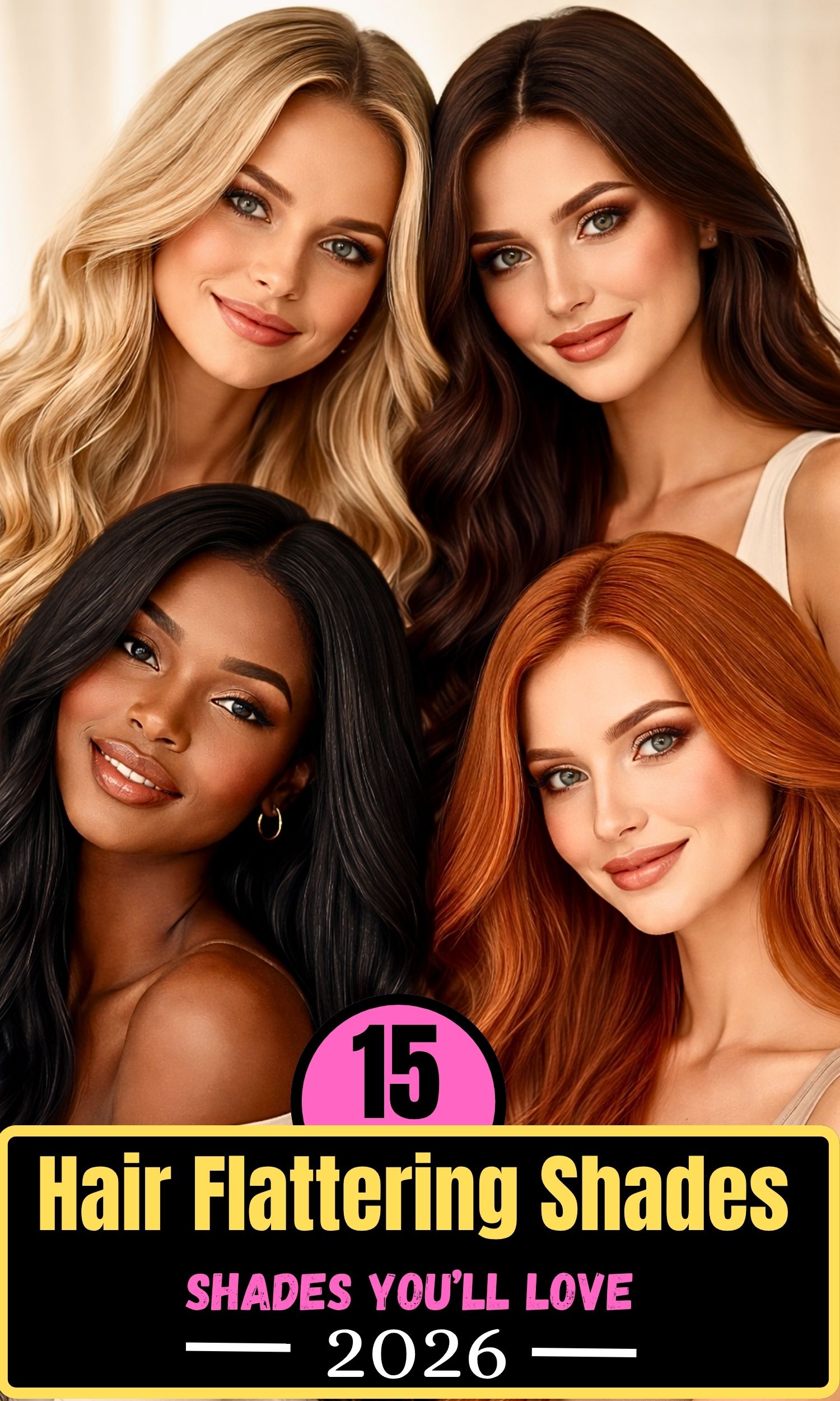 Hair Colors That Look Good on Everyone: 15 Universally Flattering Shades You’ll Love