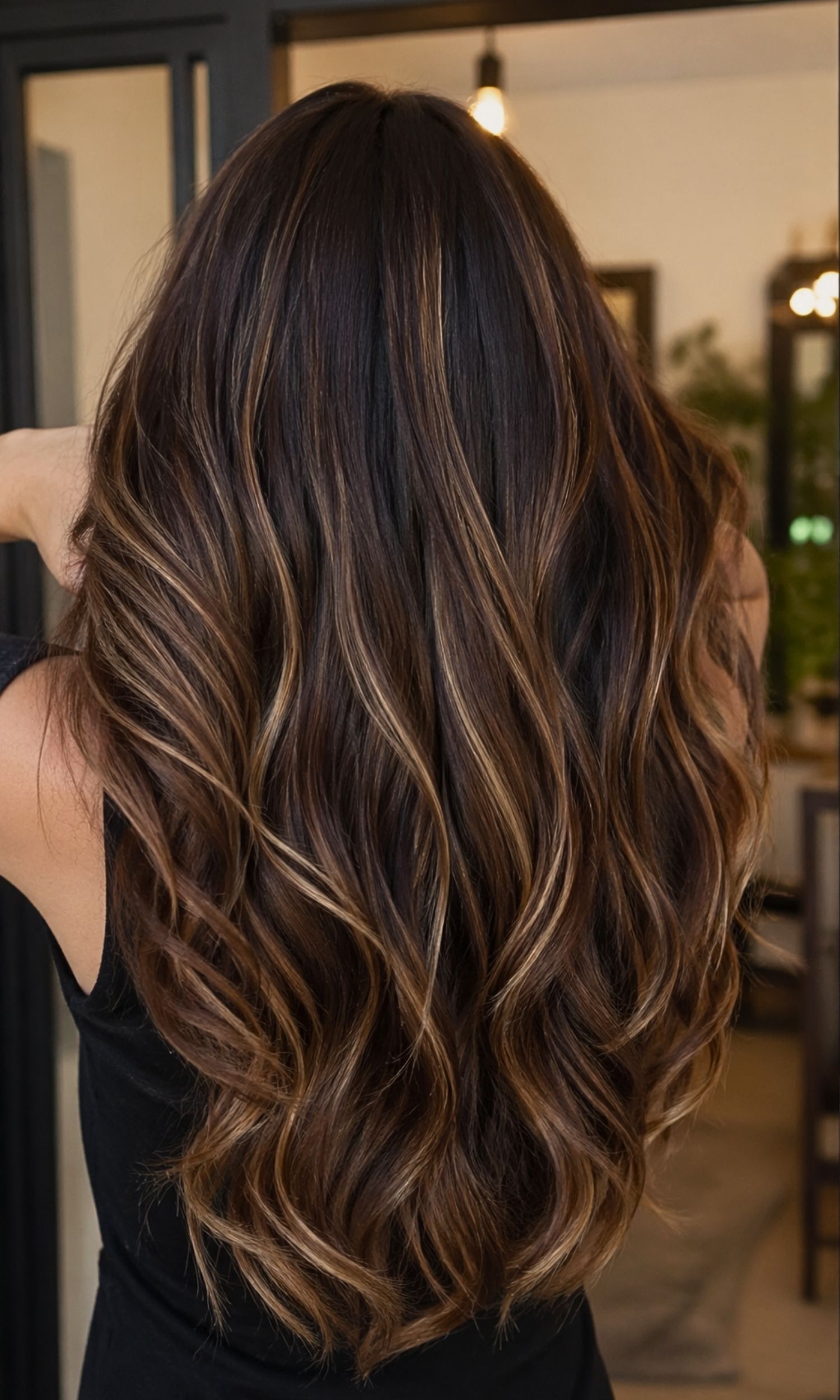 Highlights for Long Dark Brown Hair: 15 Stunning Ideas to Transform Your Look
